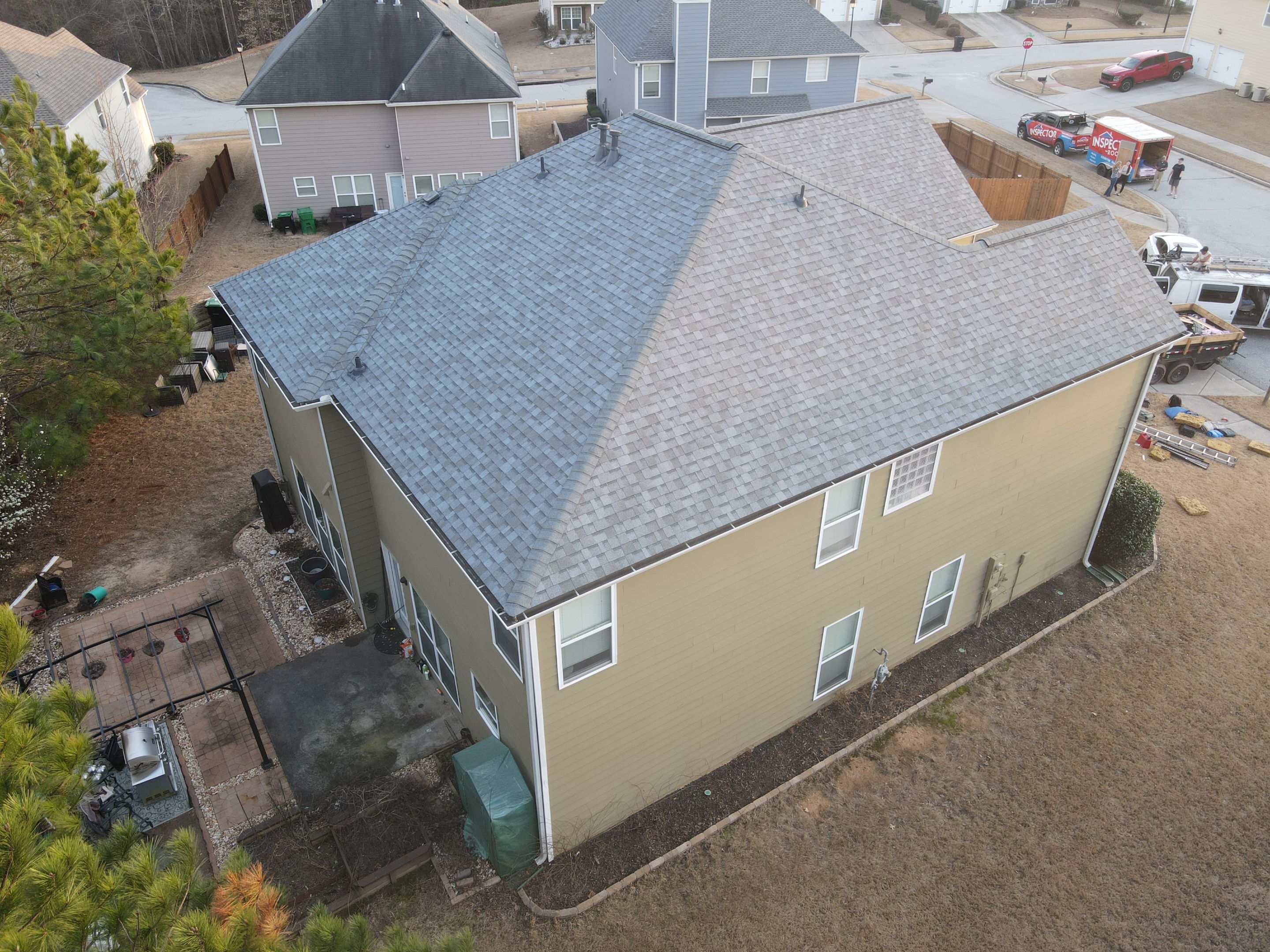 Duration TruDef Quarry Gray Residential Roofing Installation by Inspector Roofing and Restoration