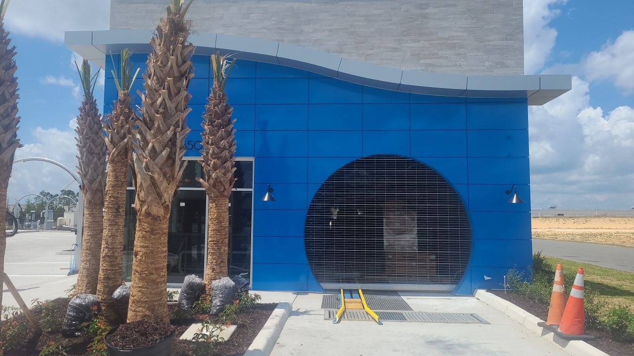 Pylon Sign and Channel Letters for Waters Car Wash by SignCrafters