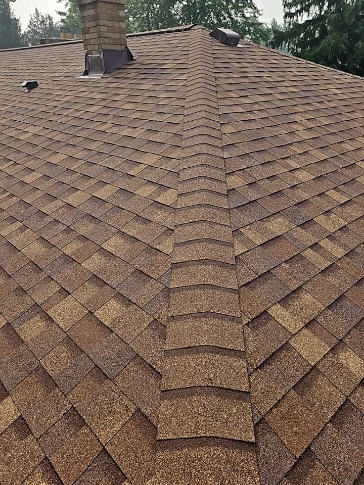 Residential Roof Replacement using Owens Corning, Desert Rose by Absolute Roofing and Construction