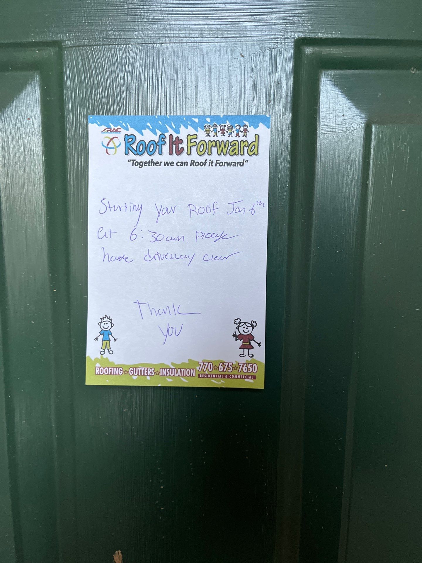 Oakland Downs HOA by Arac Roof It Forward