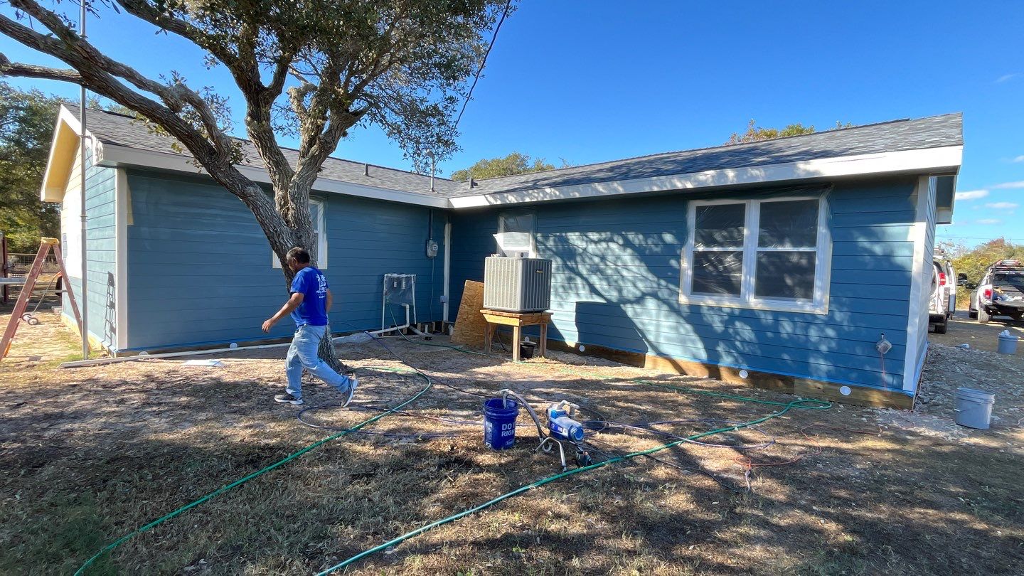 Customized Cabin by Bayfront Roofing and Construction