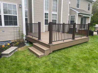 New Deck in Plymouth Meeting, Pennsylvania