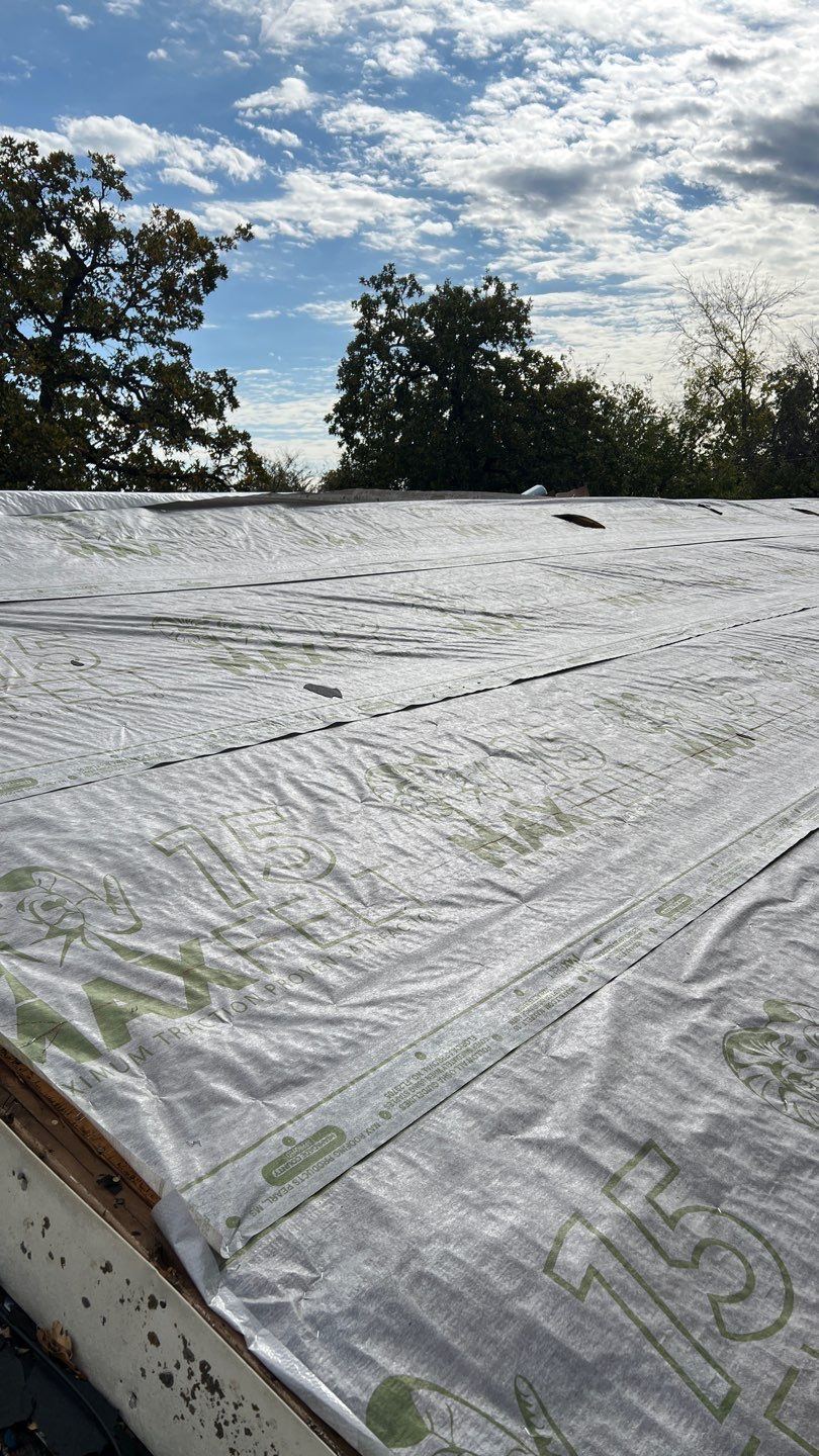 Residential Roofing Installation using GAF Natural Shadow  by A & H Roofing and Contracting