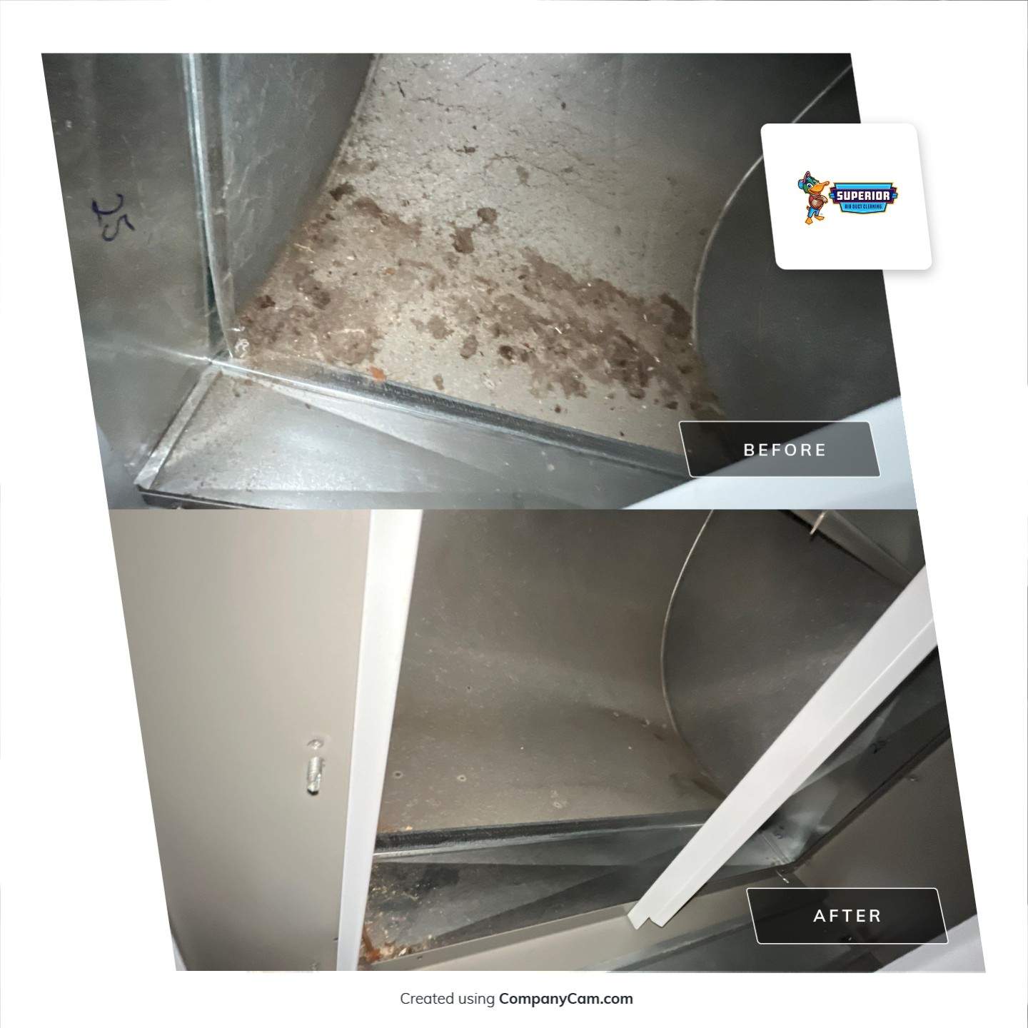 Air Duct Cleaning With a Vacuum Truck in Midland, PA by Superior Air Duct Cleaning