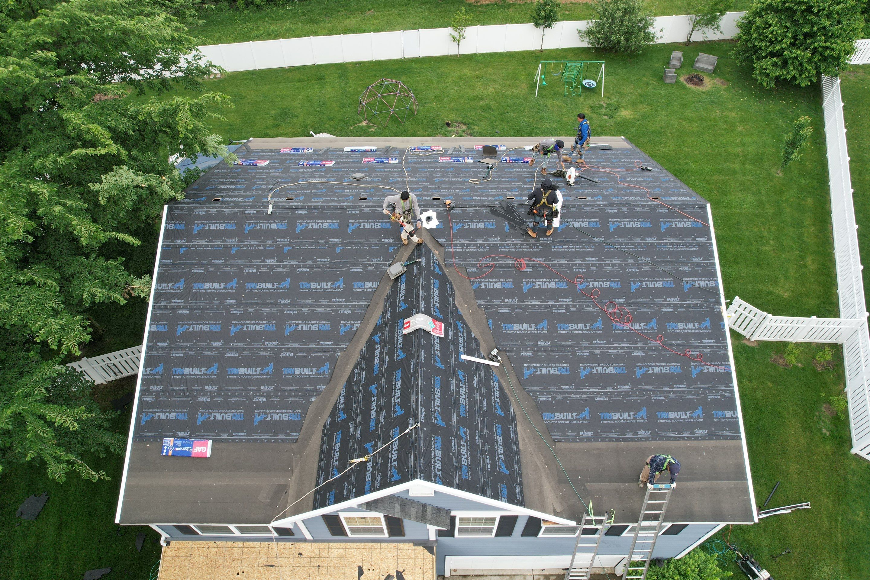 Roofing using GAF in Crown Point by Optimal Home Improvement 