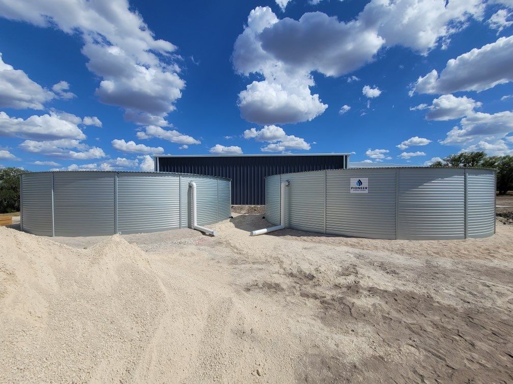 Sometimes 2 is better than 1! by Hill Country Rain Water