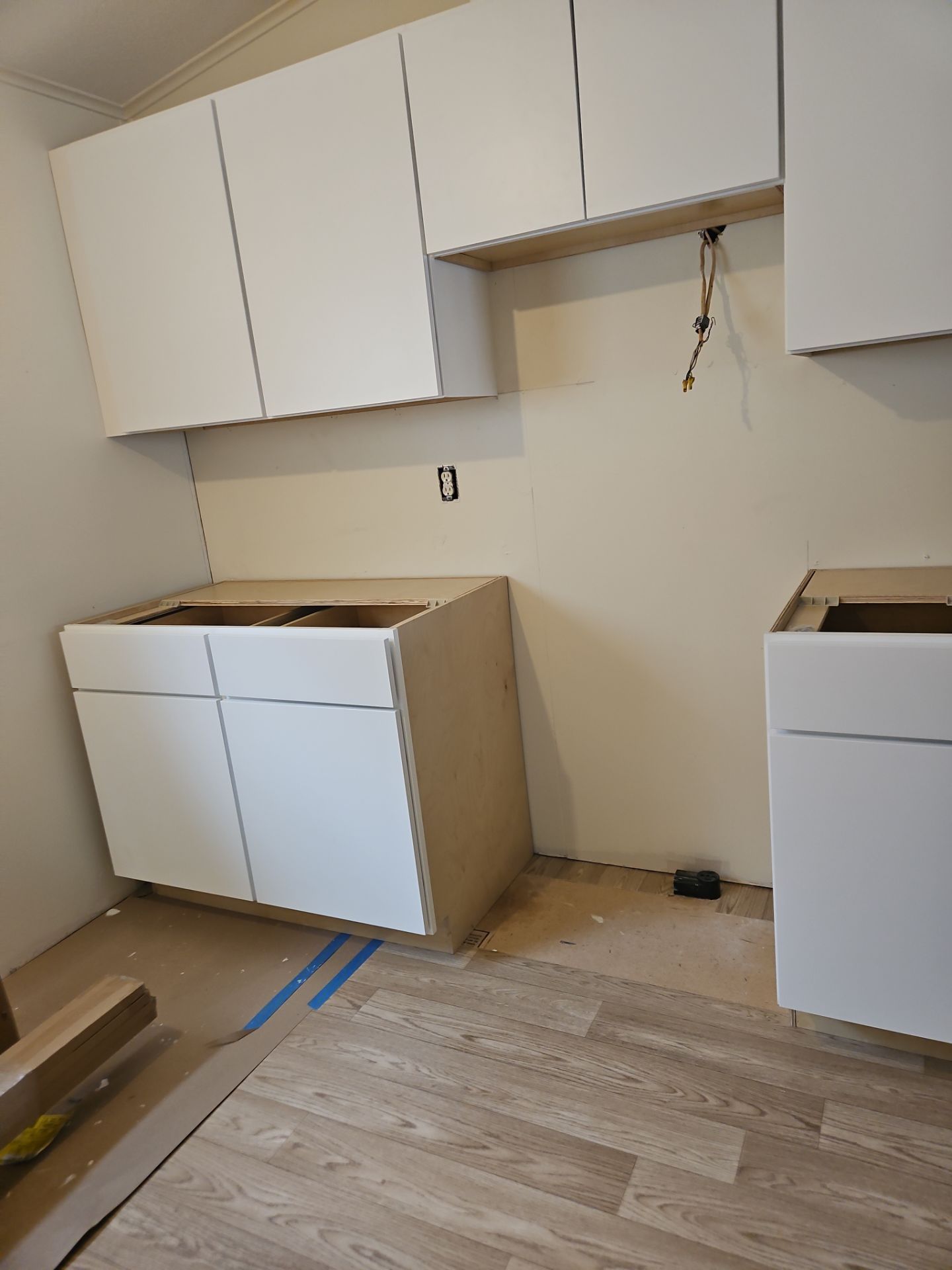 Complete kitchen remodel, Cabinets, New sink, New Flooring, Paint by Painter1 Inland Northwest