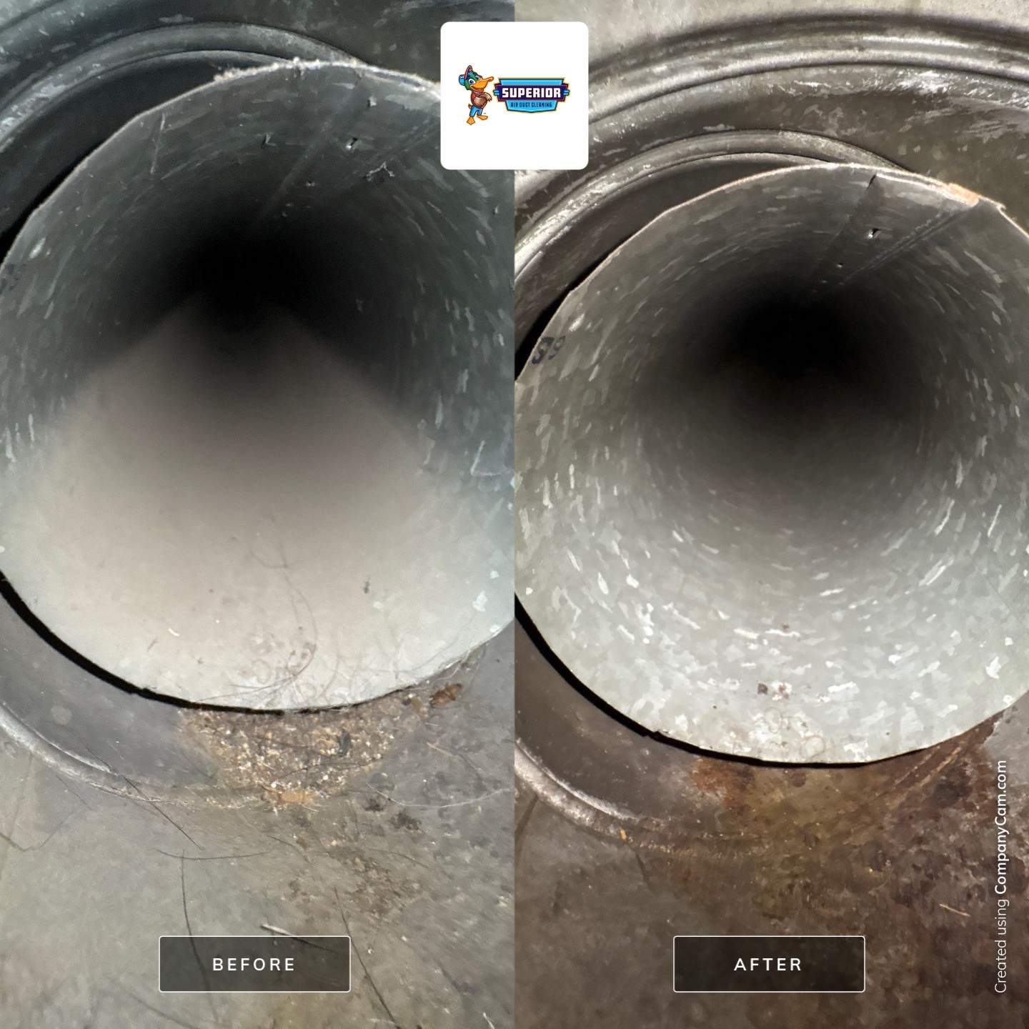 Air Duct Cleaning With a Vacuum Truck in New Castle, PA by Superior Air Duct Cleaning
