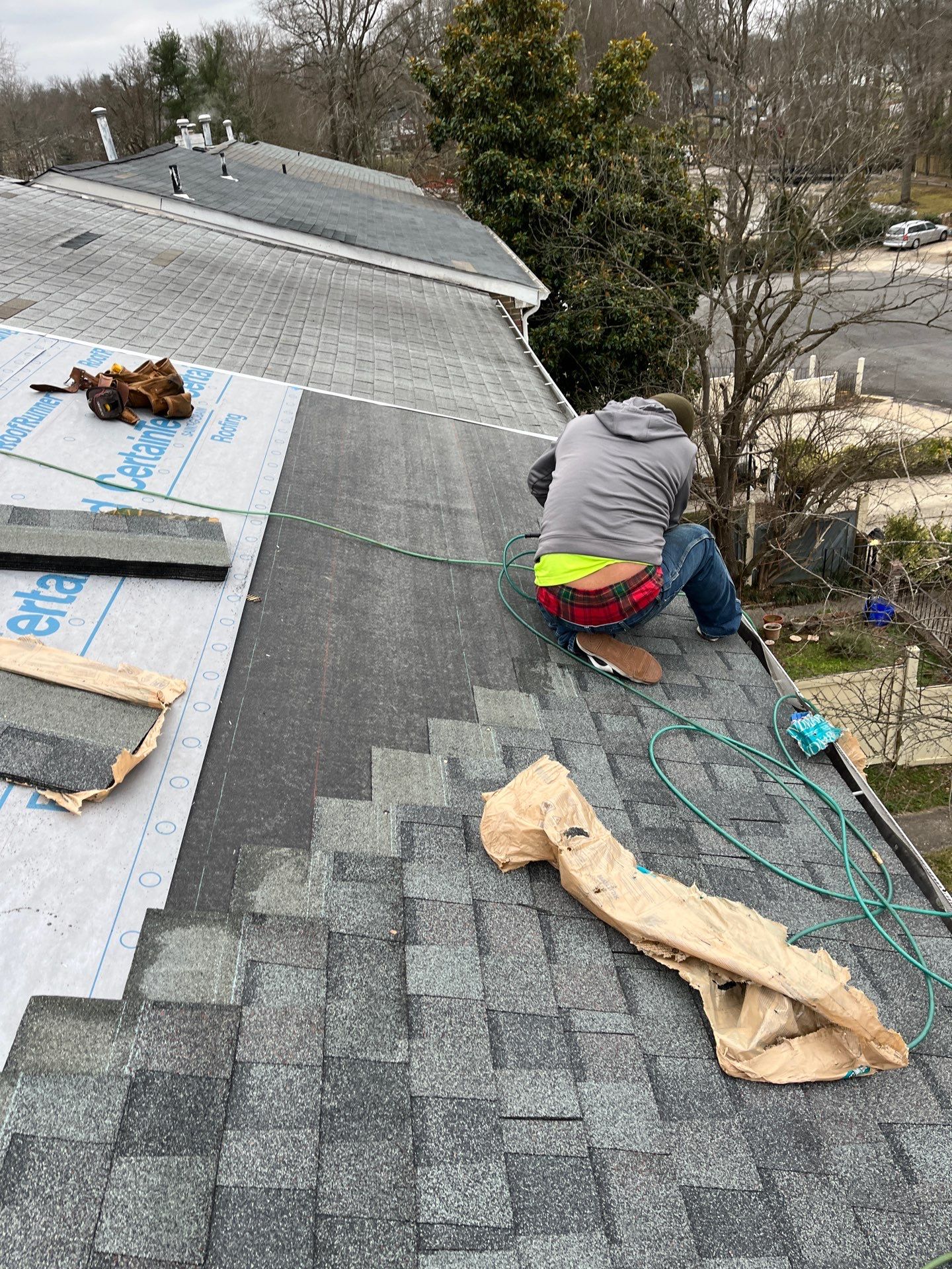 Alexandria Certainteed Landmark Roof in Colonial Slate by RM Banning, Inc.