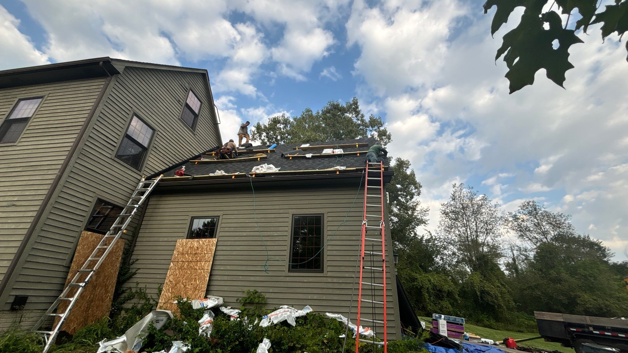 Roof Replacement using CertainTeed Northgate by 180 Contractors