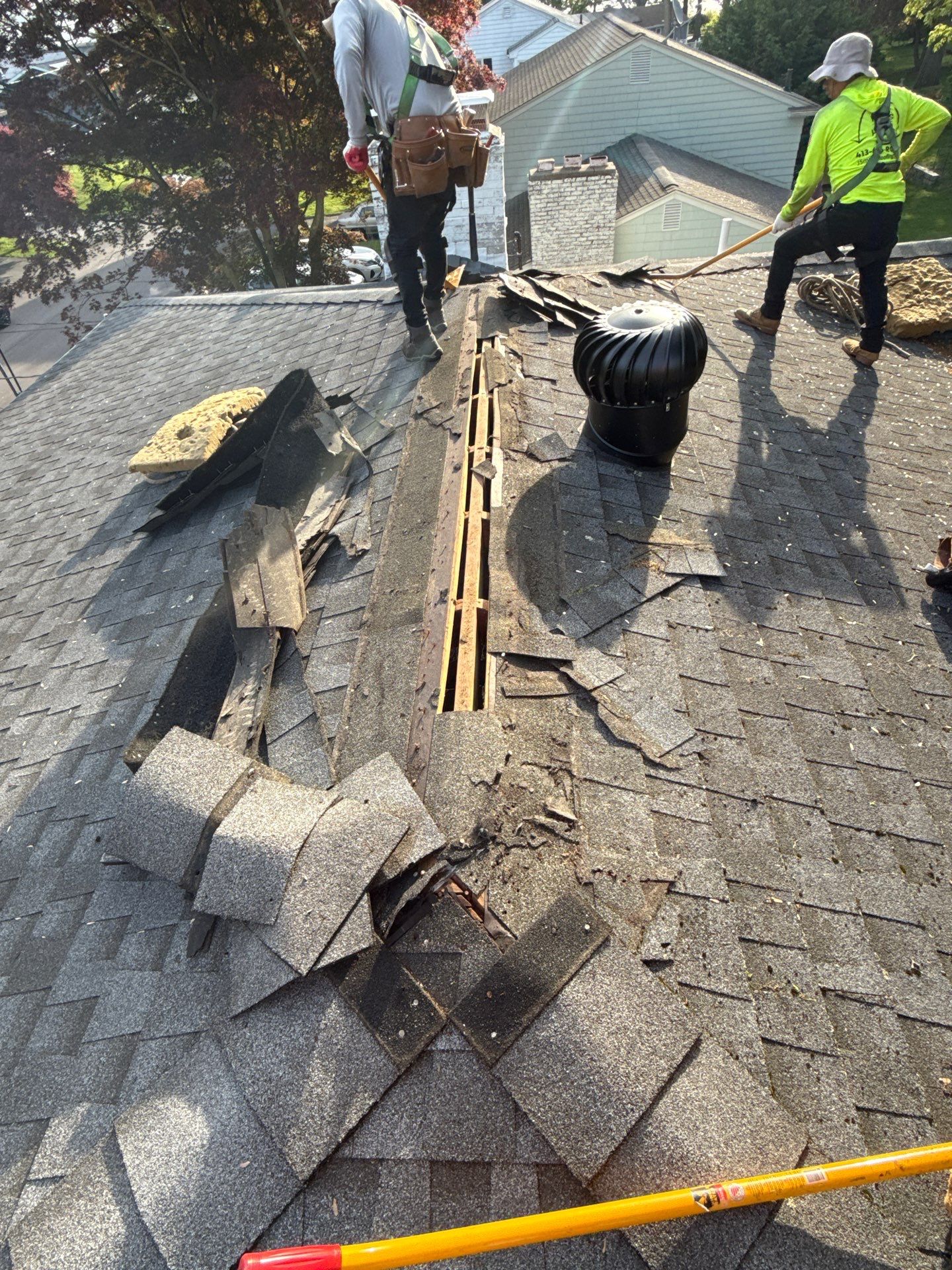 Project in Warwick by RHODY RIDGE ROOFING