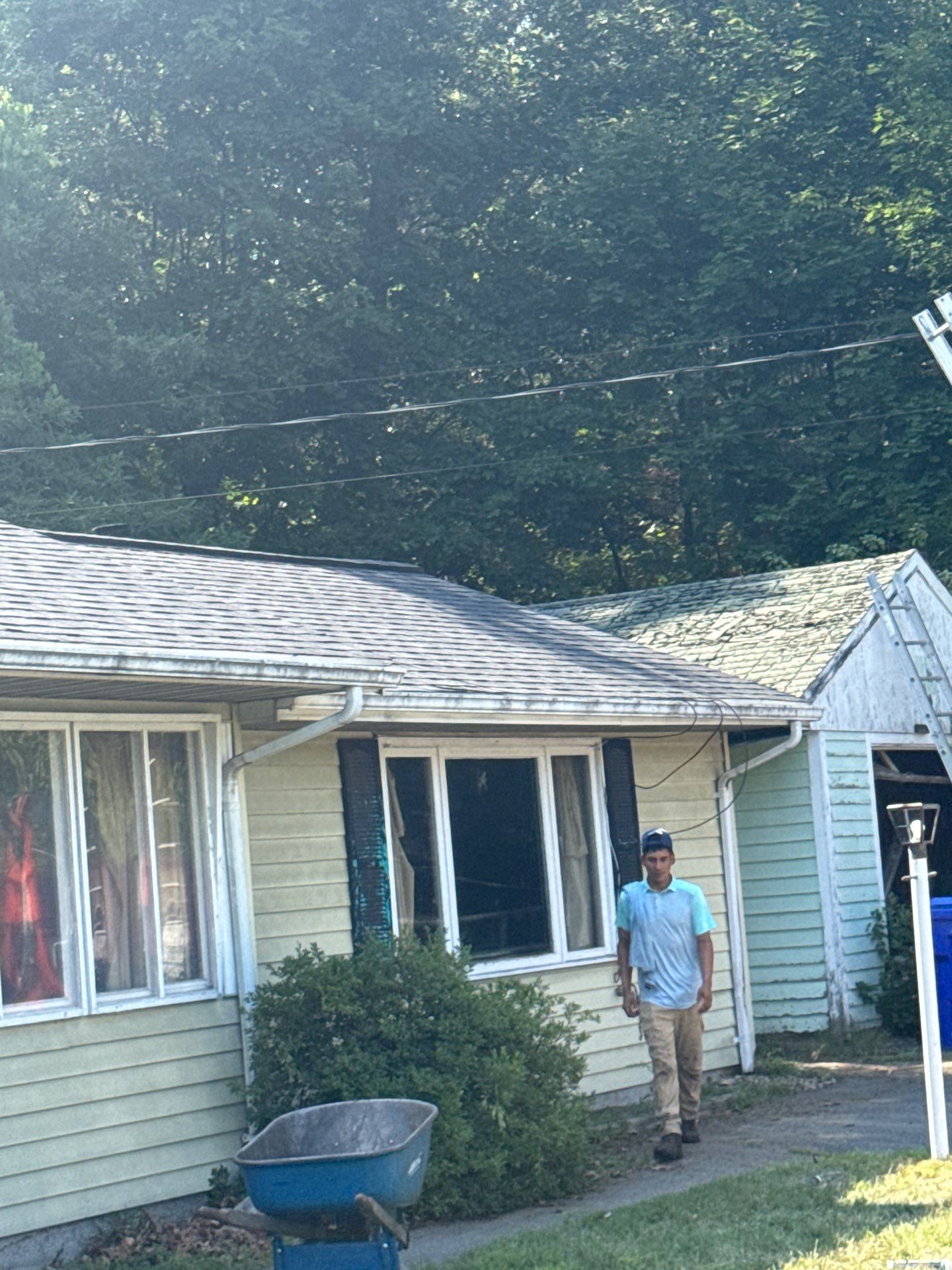 Onyx Black Roof Transformation in Maynard, MA by Mighty Dog Roofing of Greater Middlesex County