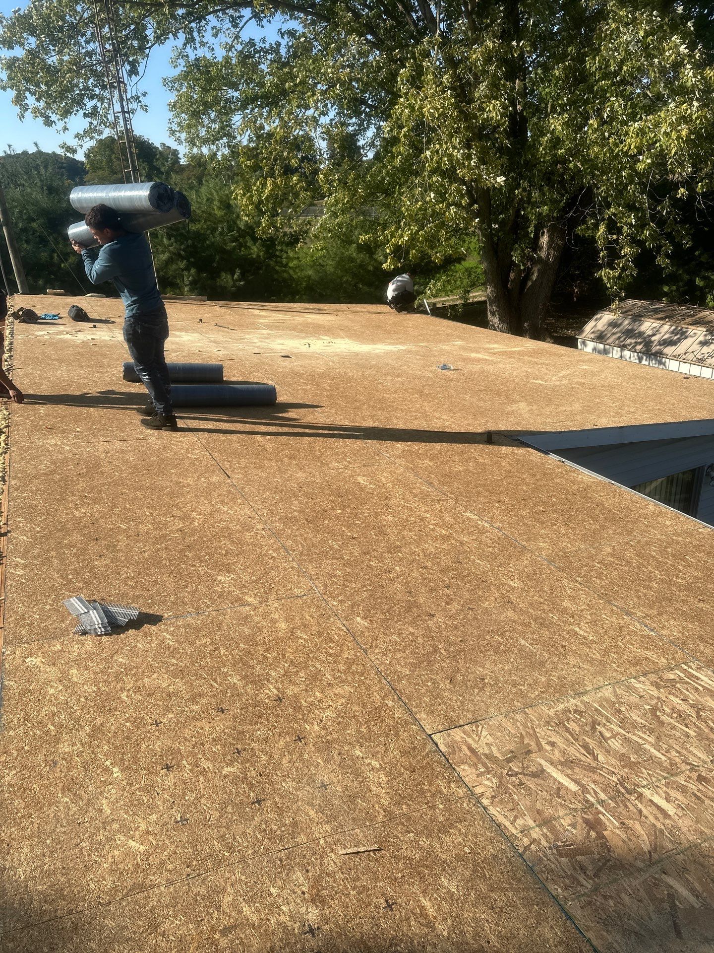 Residential Roofing Installation using Metal by Rainstoppers Roofing