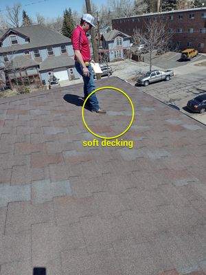 Roof system failure