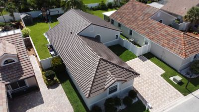 Residential Roofing Installation using Eagle Roofing Tile