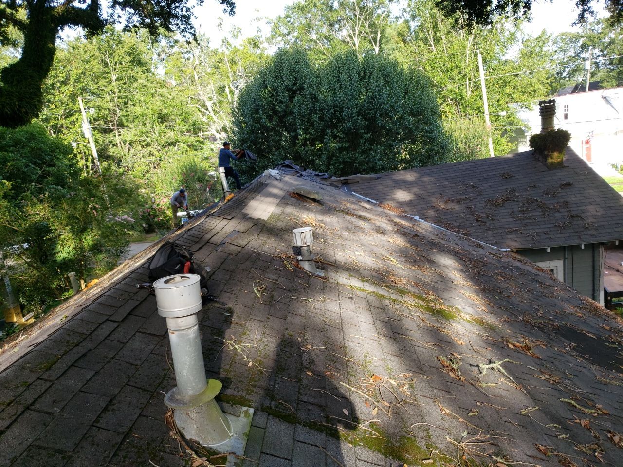 Residential Roofing Repair using Roof Replacement by American Roofing & Construction LLC