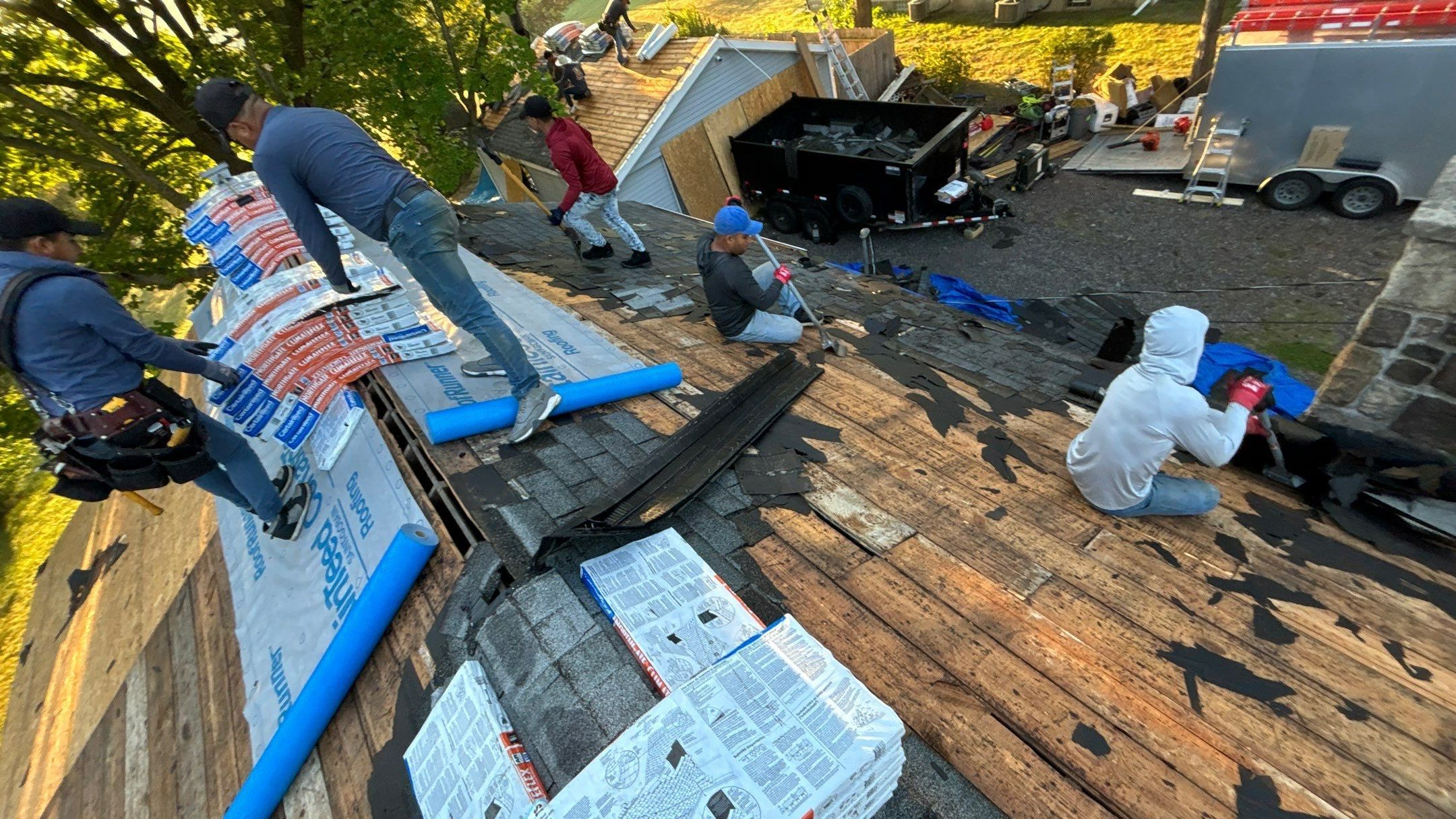 Roof Replacement using CertainTeed Northgate by 180 Contractors