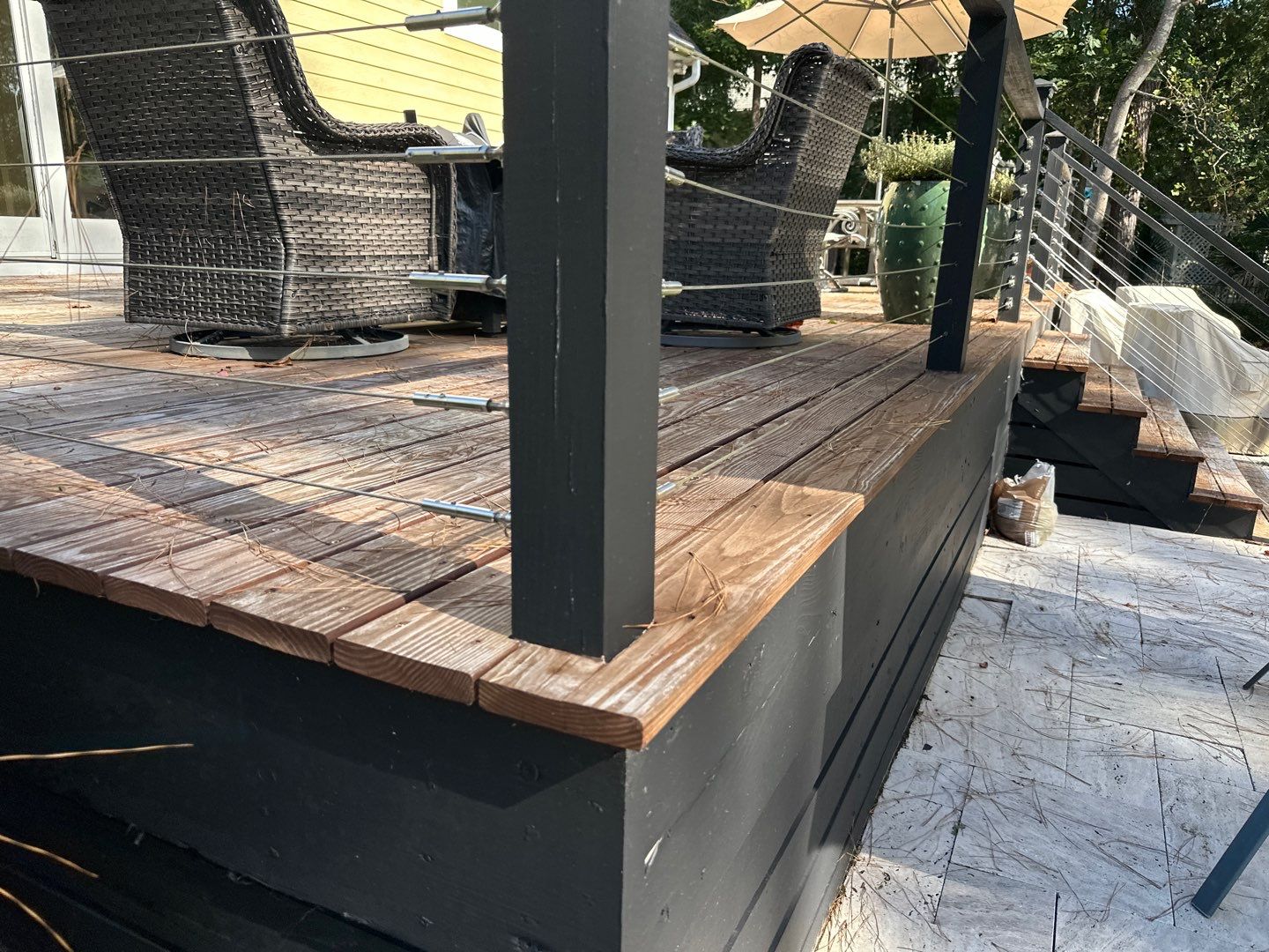 Weathered Deck using Wood Sealant by DuraSeal
