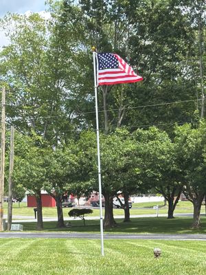 20-Foot Flagpole Installation