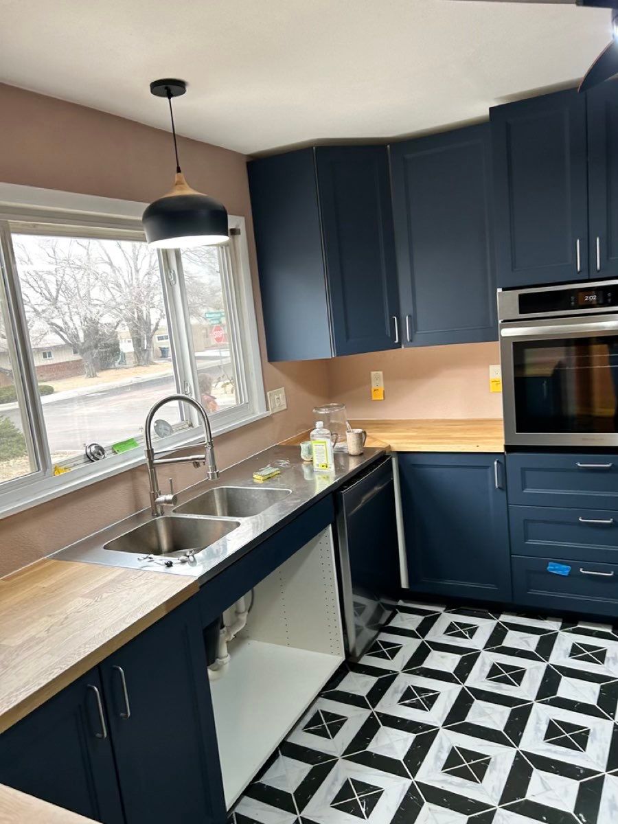 Fun Kitchen Remodel by Rio Grande Building & Storage