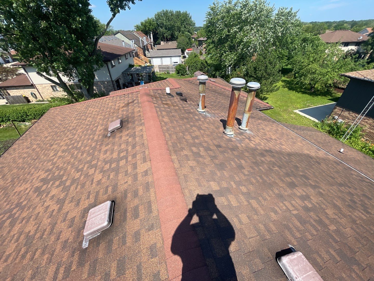 Multi-family unit roof replacement by Pro Home Services Inc