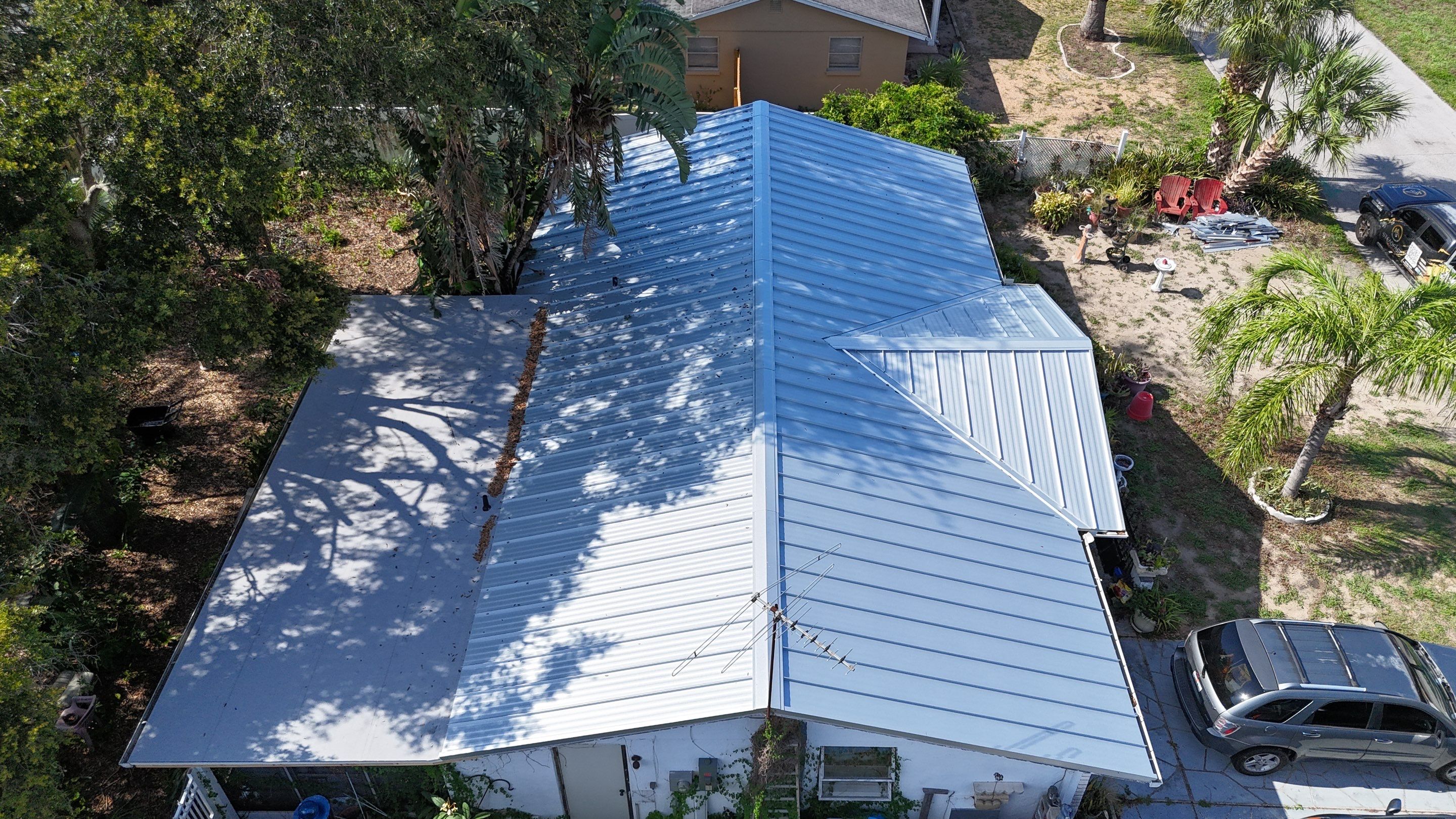 Standing Seam Metal Roof Replacement in Port Richey, FL by Steadfast Roofing 