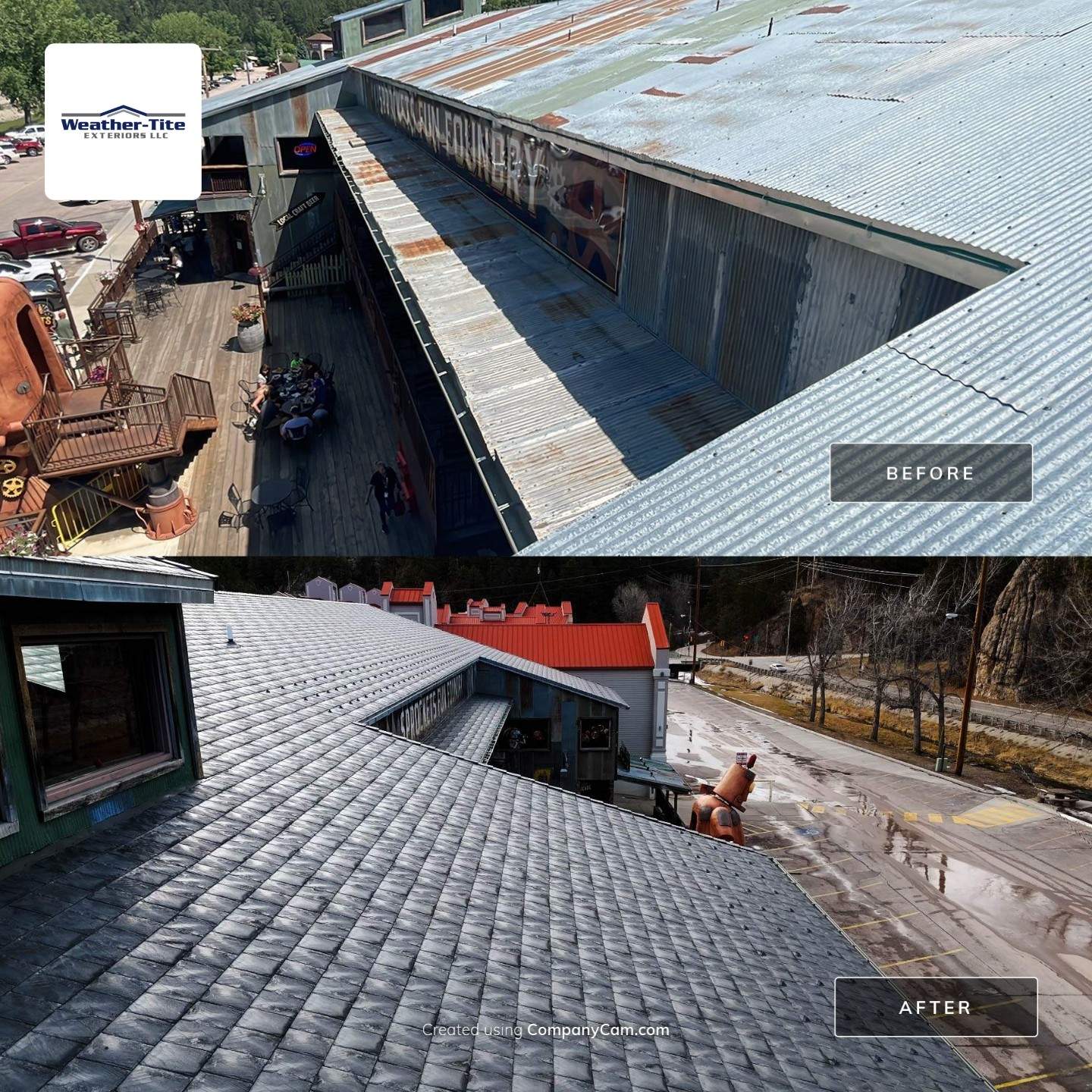 Commercial Roofing Installation using EuroShield by Weather-Tite Exteriors LLC