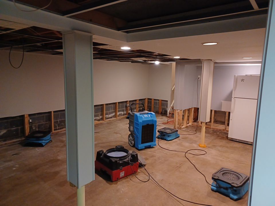 Project in West Bloomfield Township by EzDry Water Mitigation & Property Restoration