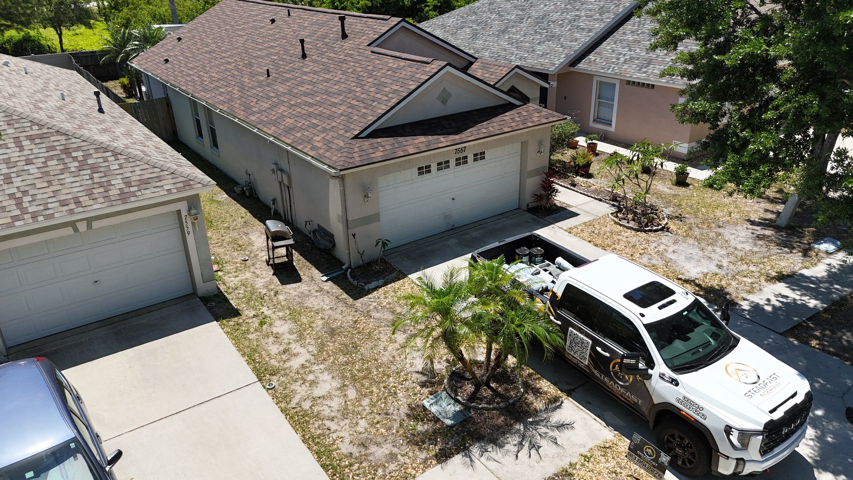 Roof Replacement in Apollo Beach FL. by Steadfast Roofing 