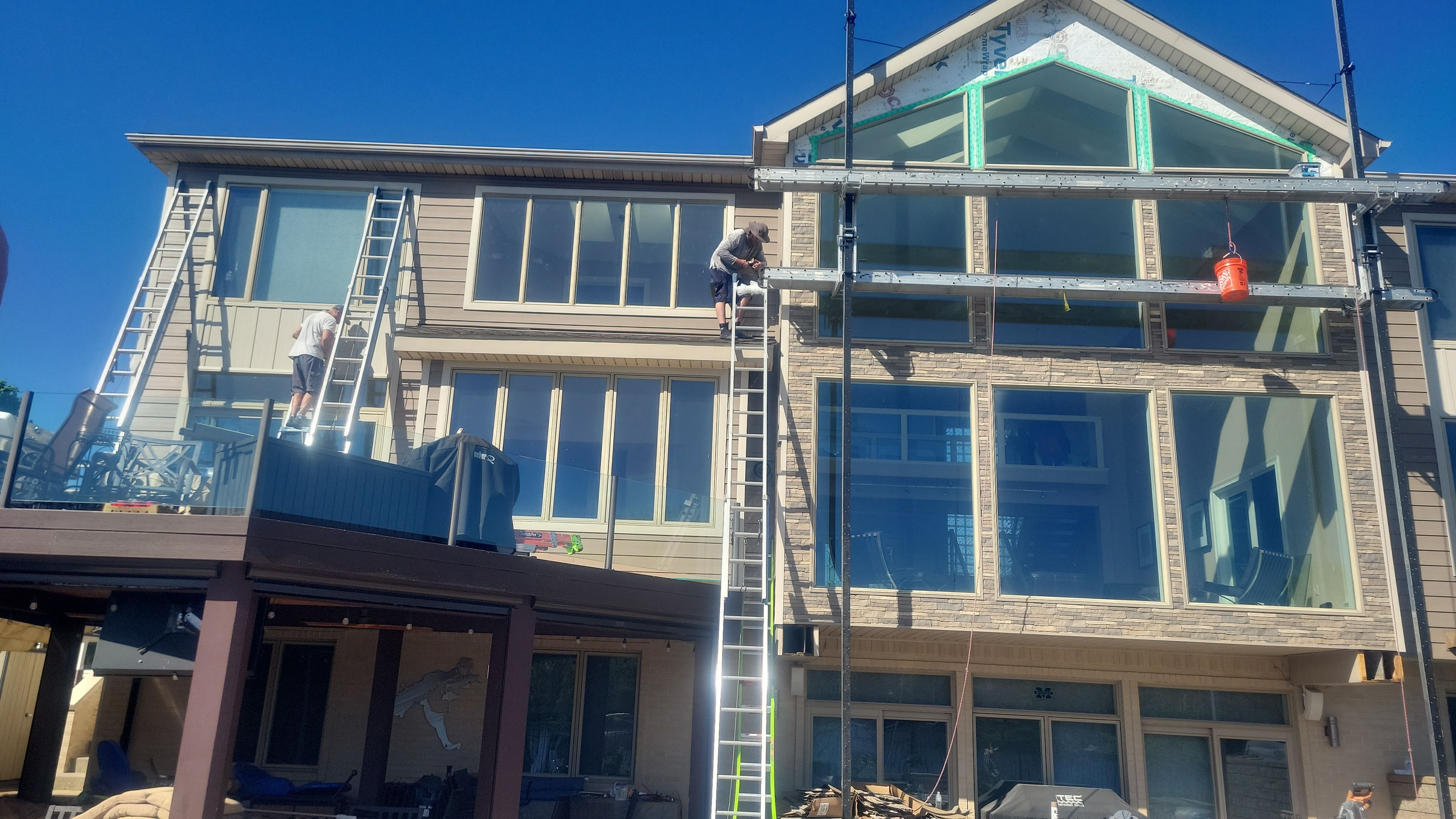 Siding Replacement using Everlast by 180 Contractors