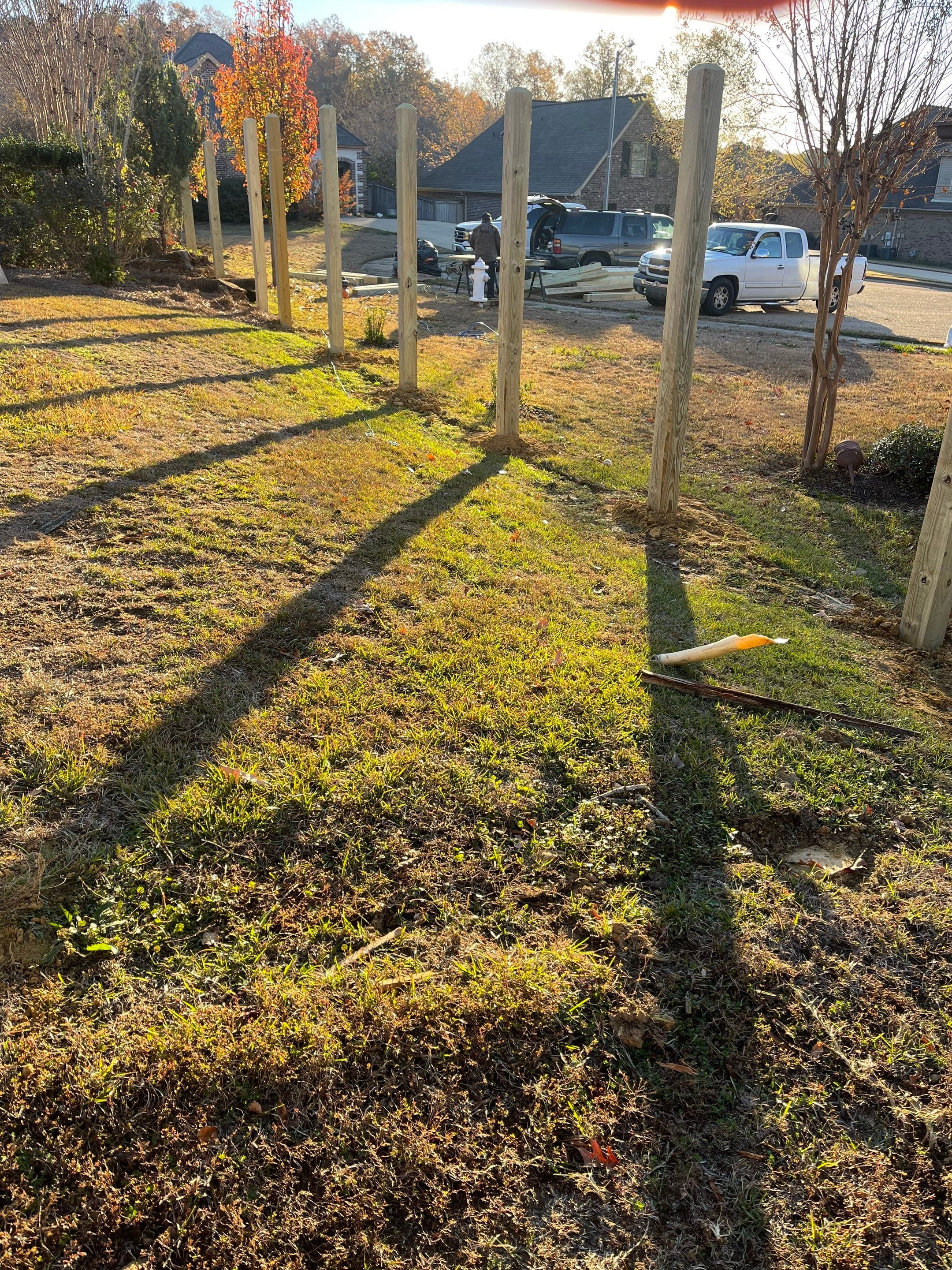 8ft Cedar Good Neighbor Fence by Roberson Construction LLC