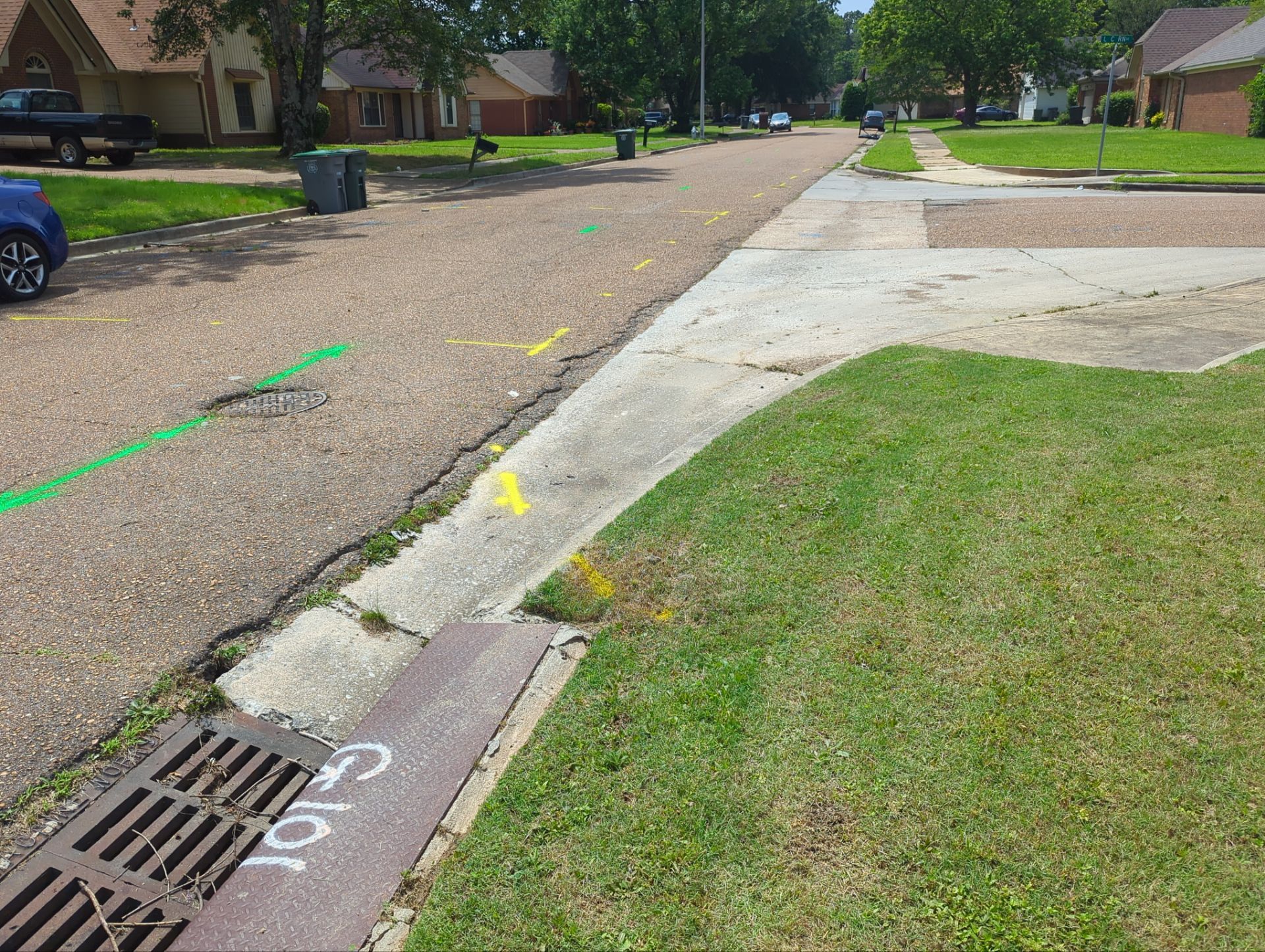 Utility R.O.W Locate for Survey and Design project by Alsip Locating Service, LLC