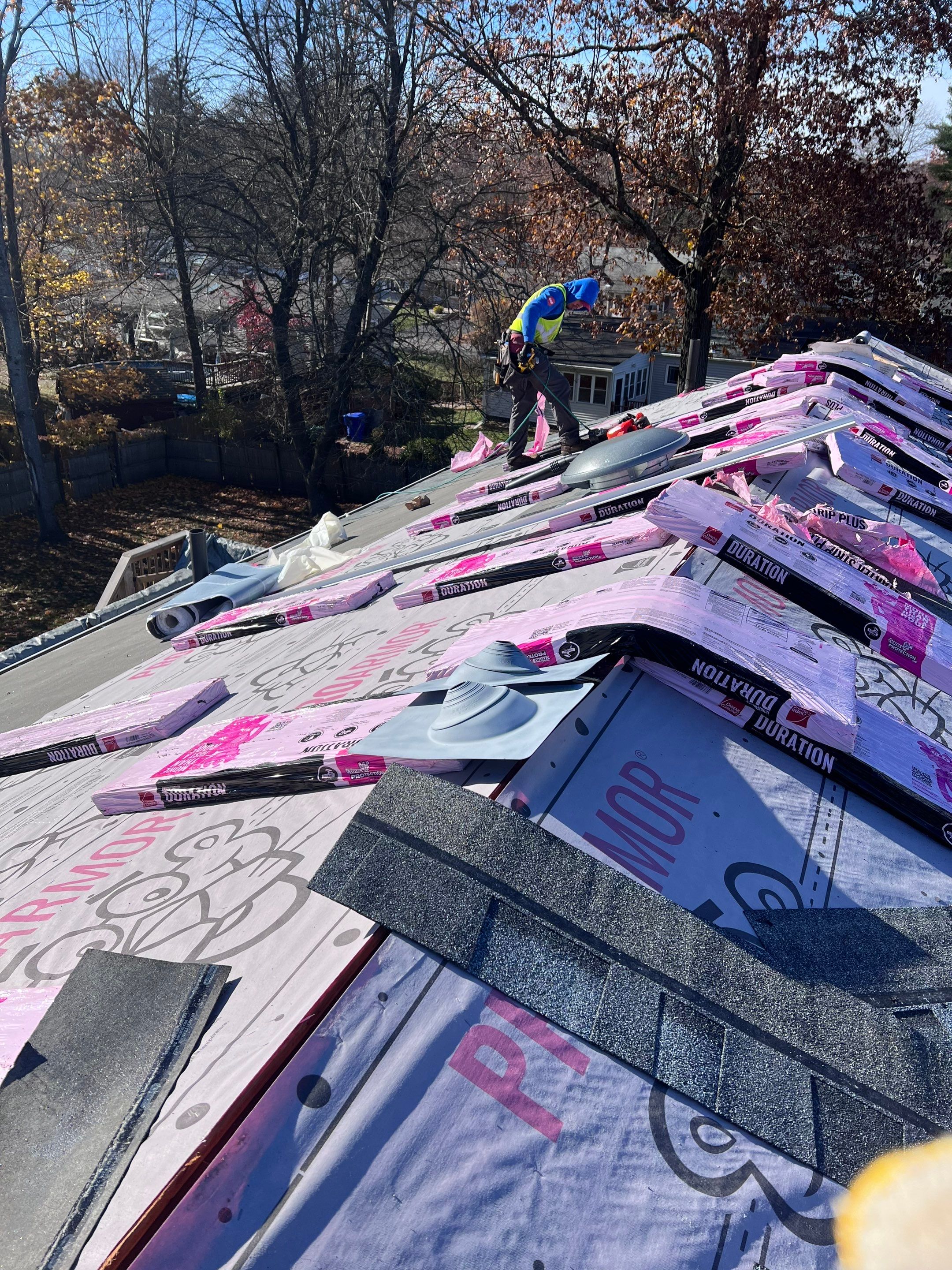 Owens Corning Duration: Slatestone Gray in Enfield by Golden Shield Roofing