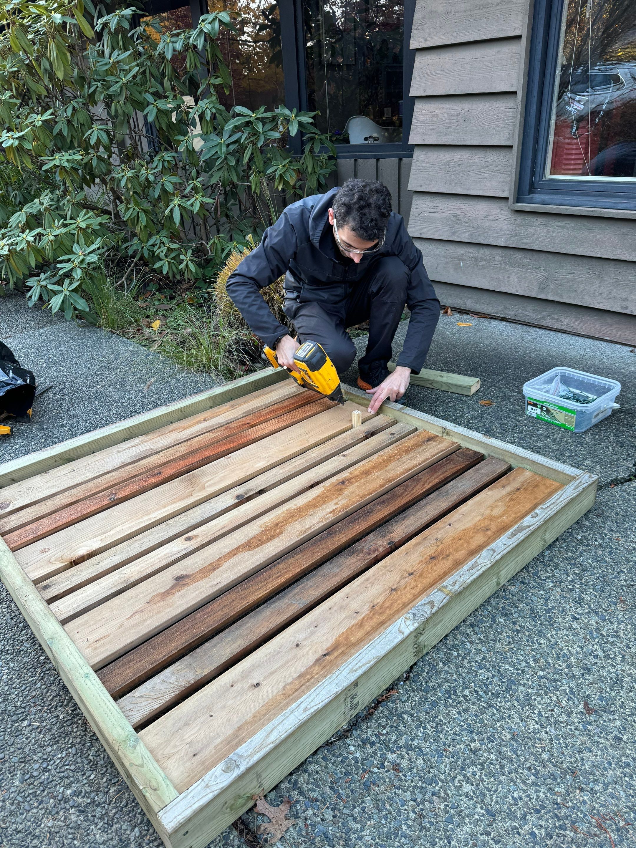 New Wooden Gate by YVR Construction Group