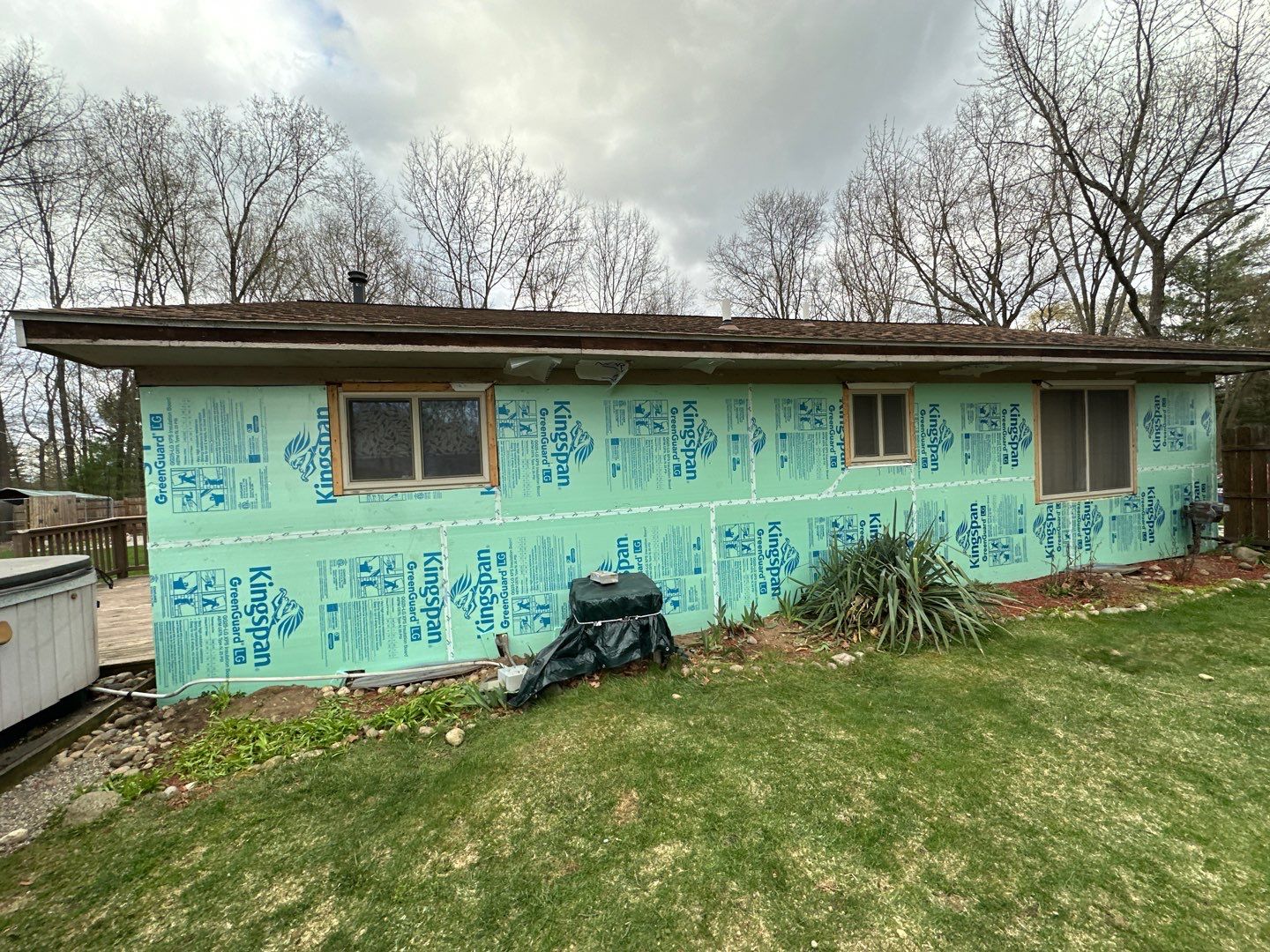 Siding Installation using Timbermill Forest Brown by 180 Contractors