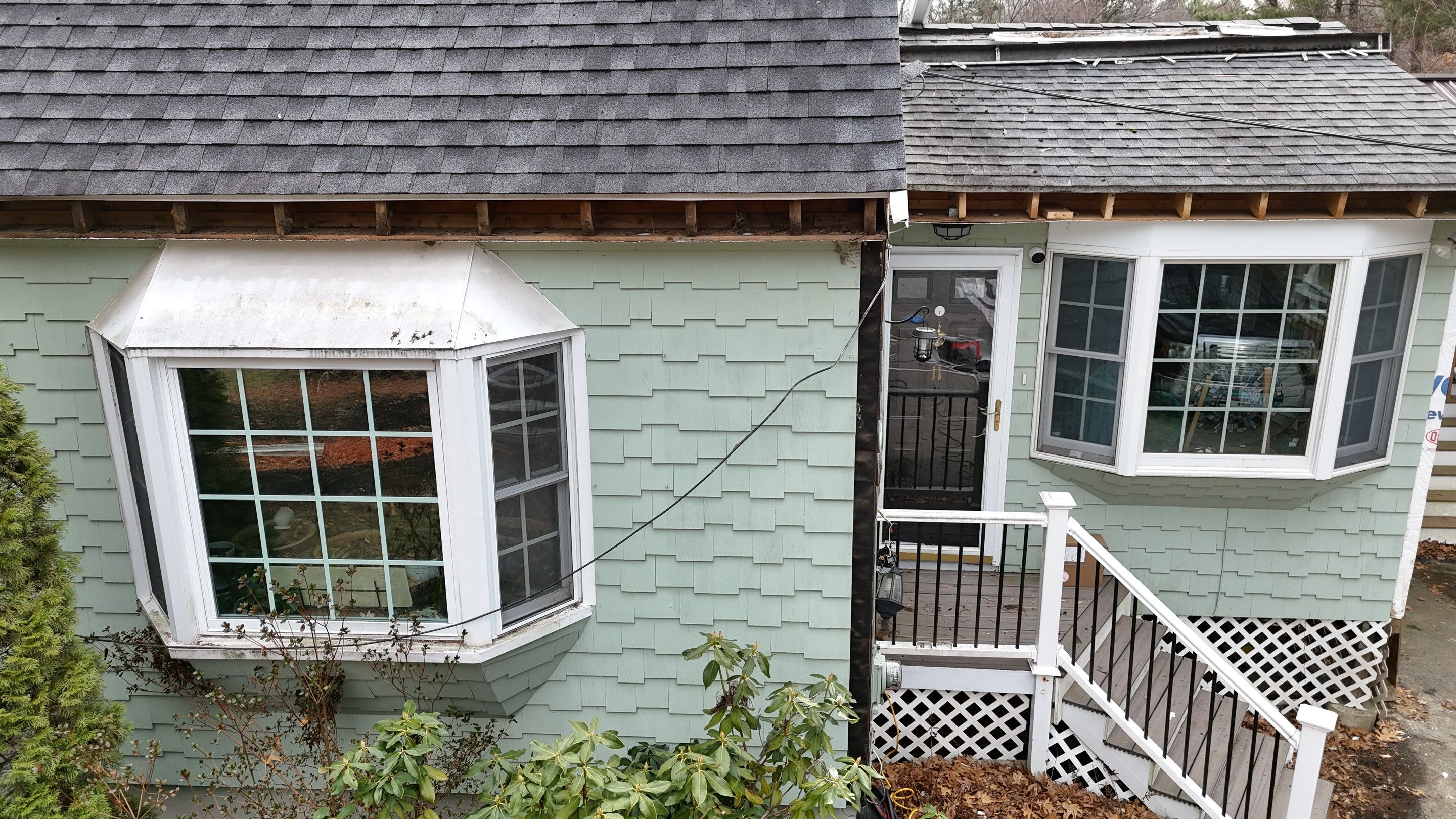 PVC Fascia & Corner Board Replacement — Billerica, MA by Mighty Dog Roofing of Greater Middlesex County