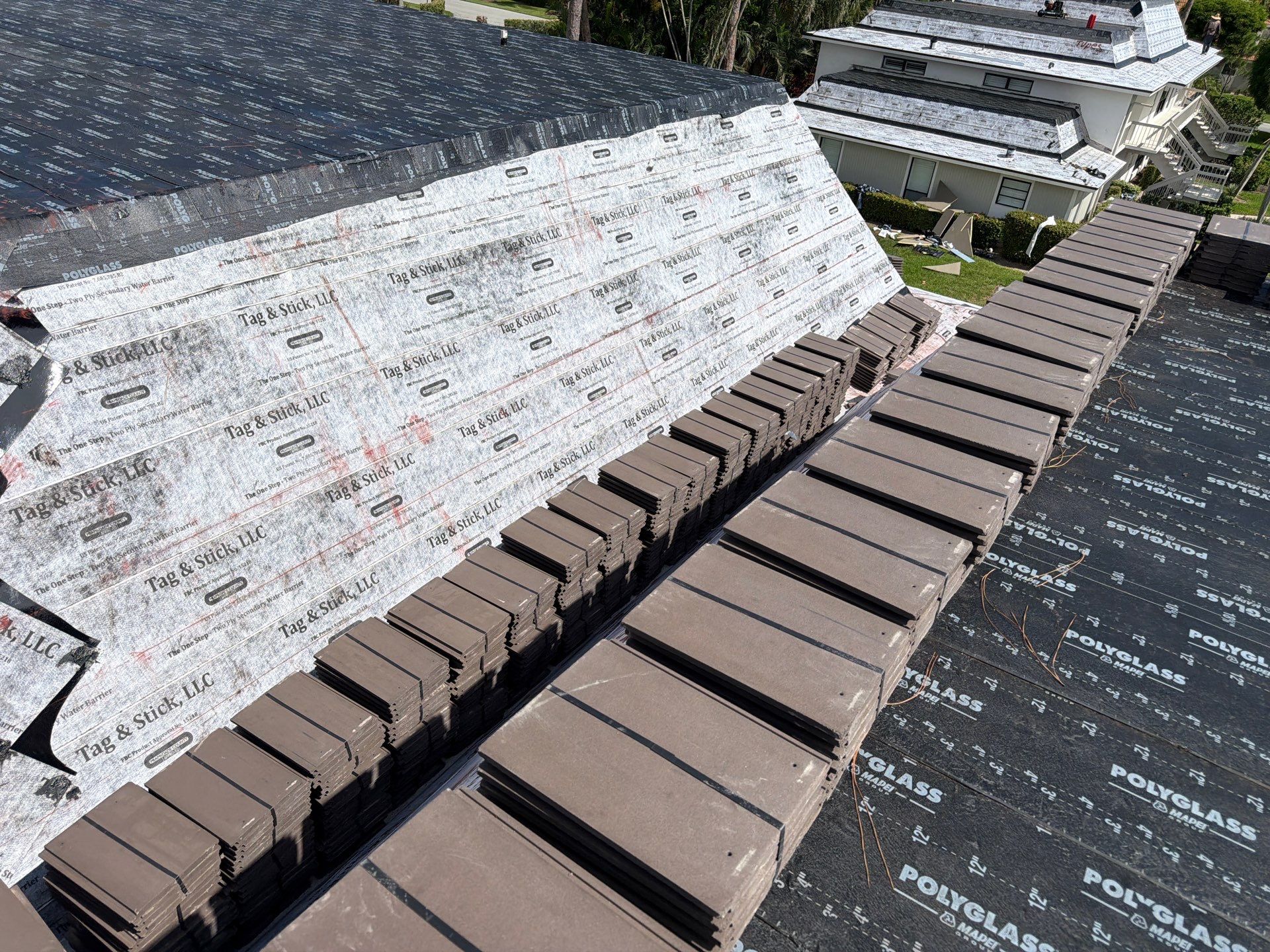 Residential Roofing Installation using Crown by BLUES BROTHERS ROOFING