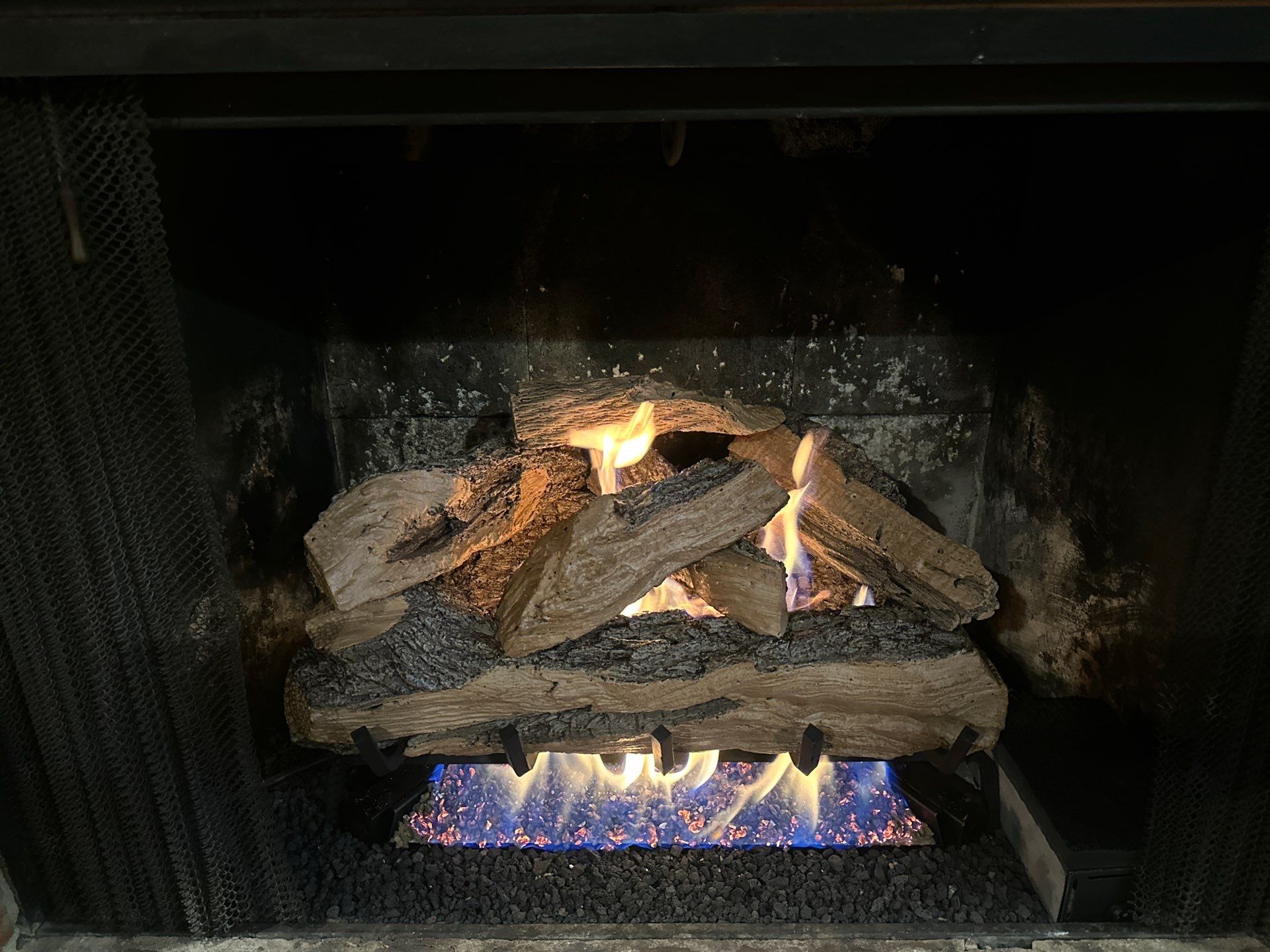 New Log Installation by Hearthmaster