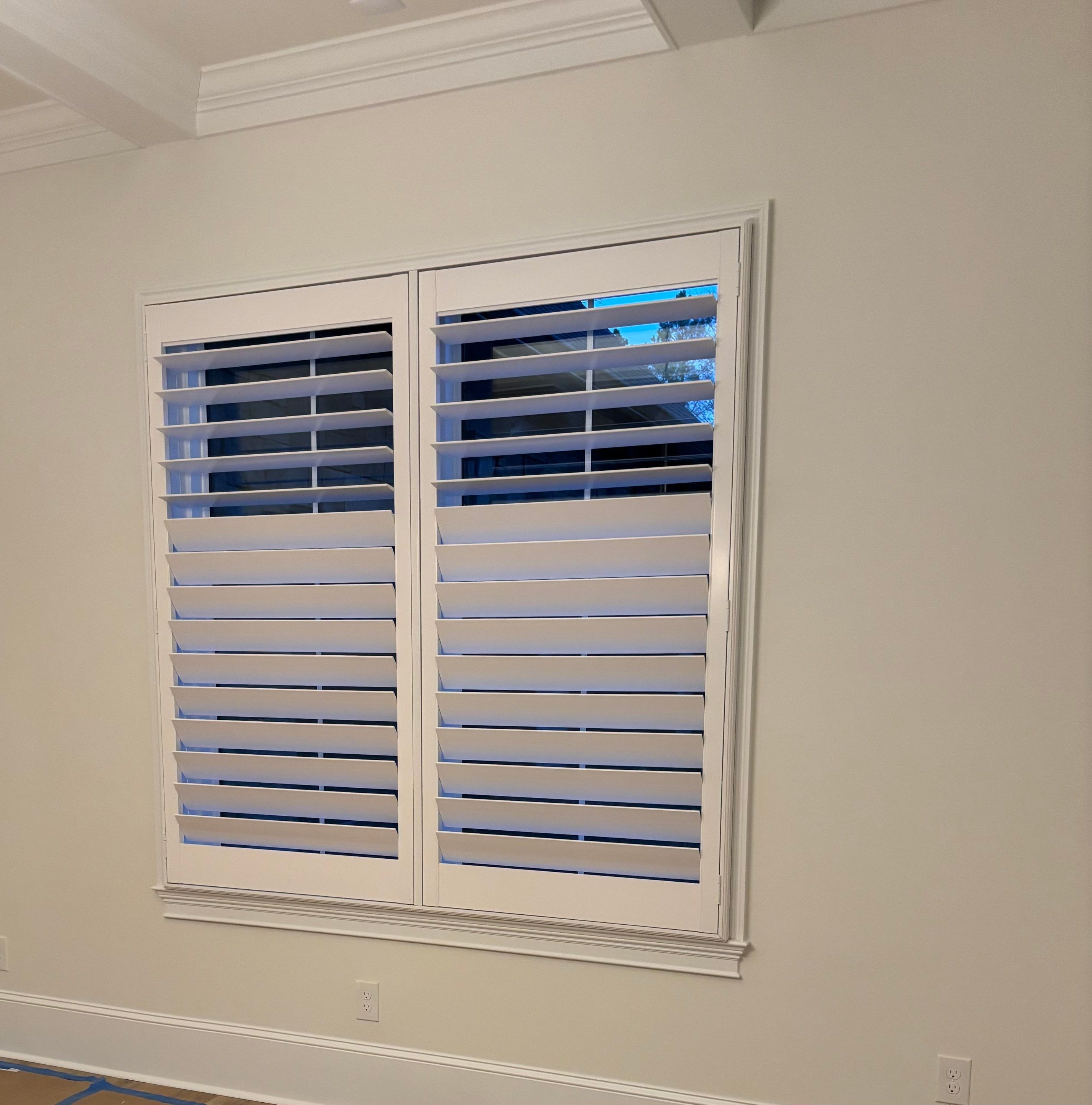 New Construction Interior Shutters in Clover, SC by Southern Traditions Window Fashions