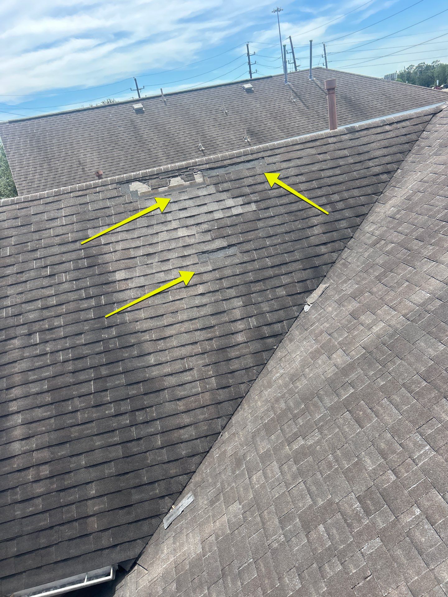 Residential Roofing Repair using Owen's Corning Duration (Lifetime) Shingles by Roof Repair Company