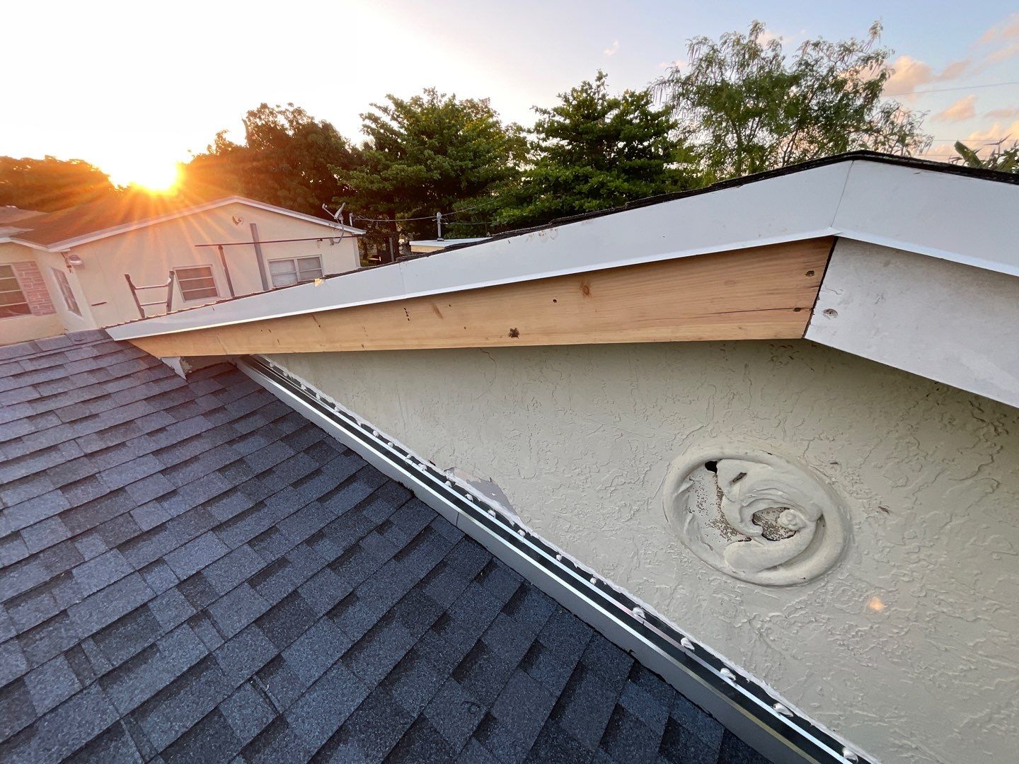 Beautiful Blue Shingle Re-Roof in Hollywood! by First Due Roofing