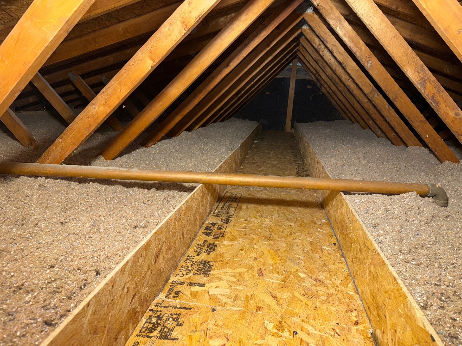 Wheeling Home Needed Better Insulation  by Home Environment Solutions