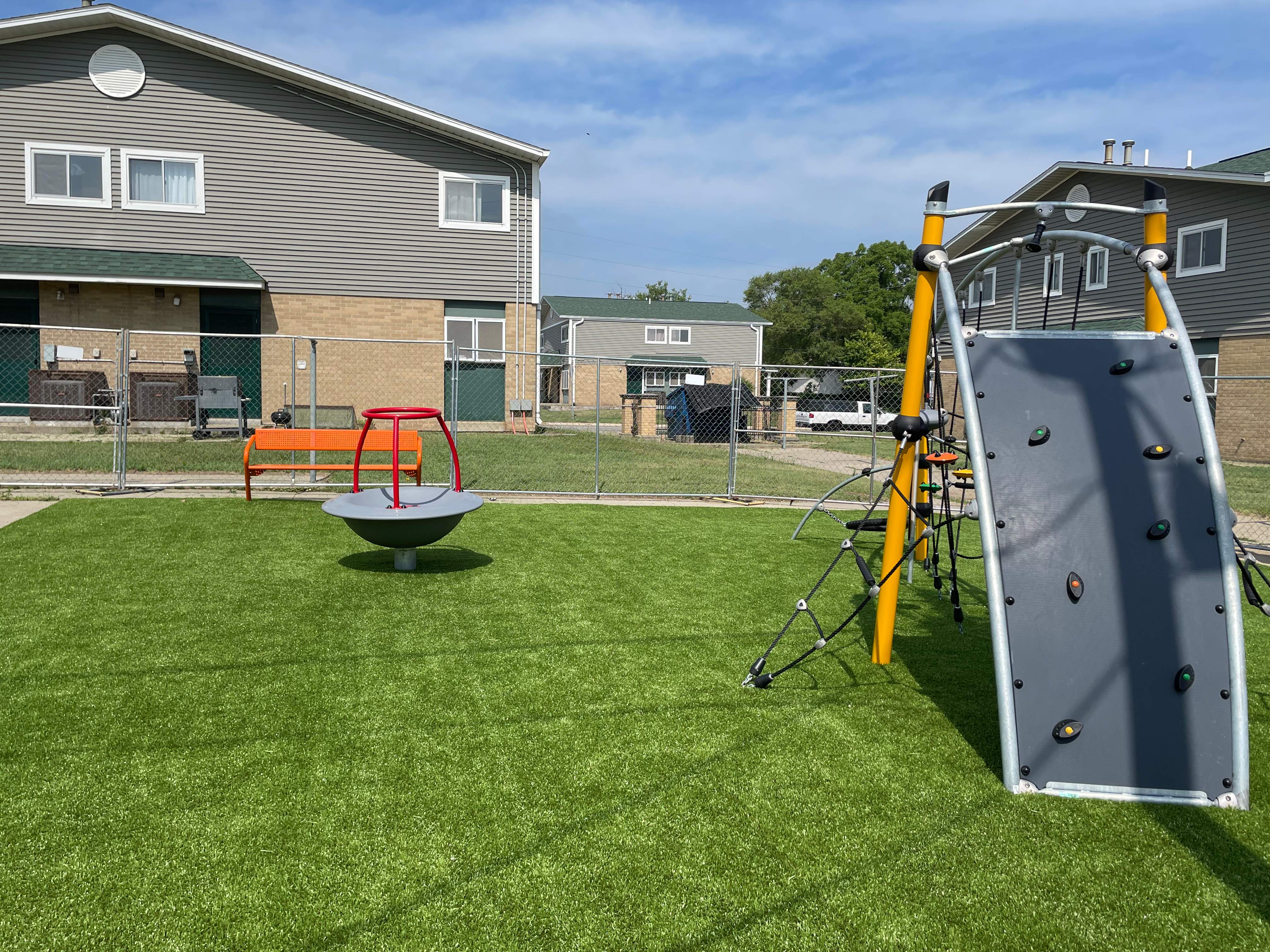 Playground Grass in Elkhart, IN by ForeverLawn NEIN/INDY