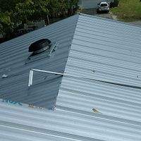 24ga 1.5" Snap-Lock Mill Finish by Total Roofing System The Metal Roof Experts