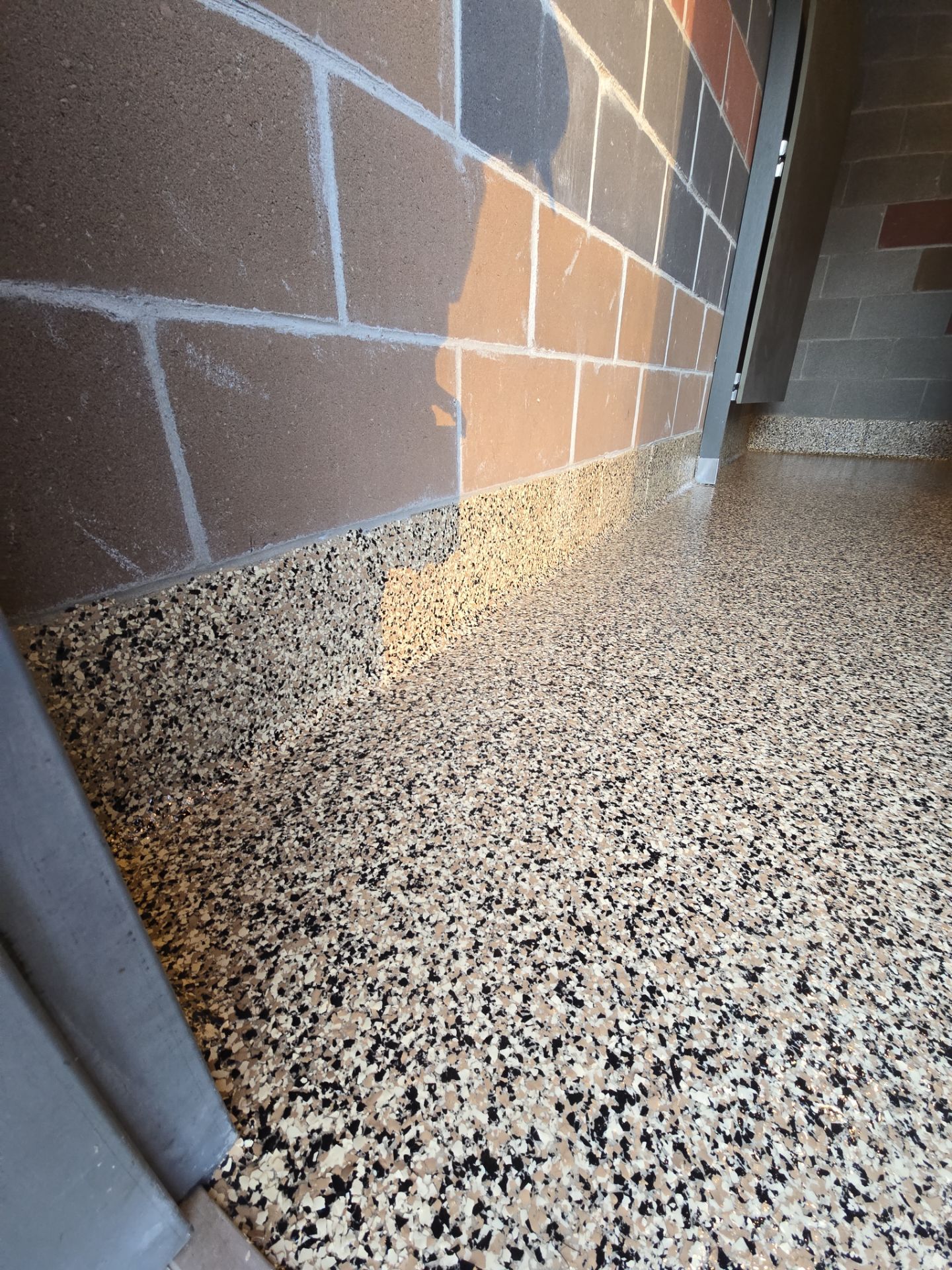 Bathroom Transformation  using Aztec Beige by Croc Coatings, LLC