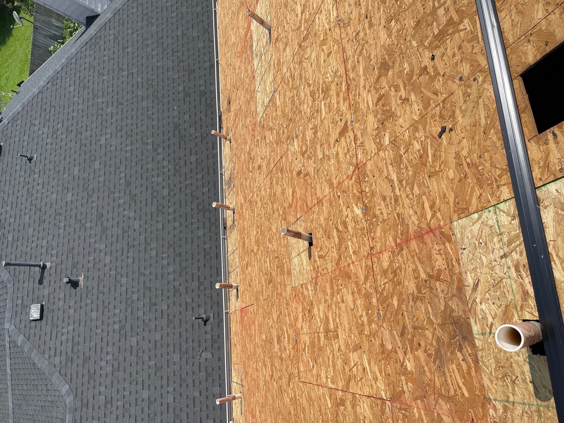 Residential Roofing Installation using Owen's Corning Duration (Lifetime) Shingles by Roof Repair Company