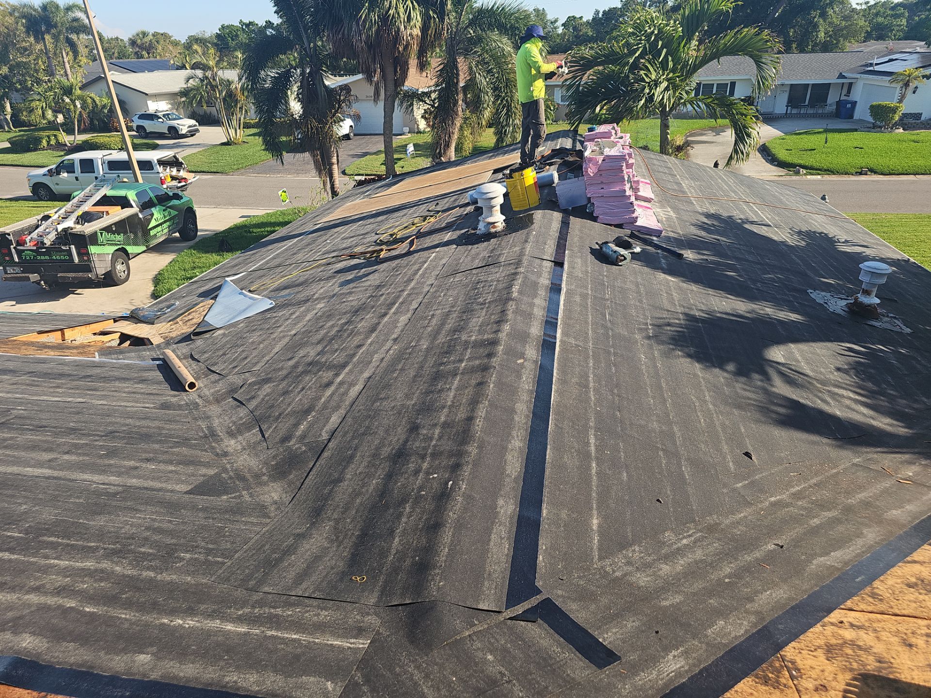 Project in St. Petersburg 33712 by Mitchell Roofing Company LLC 