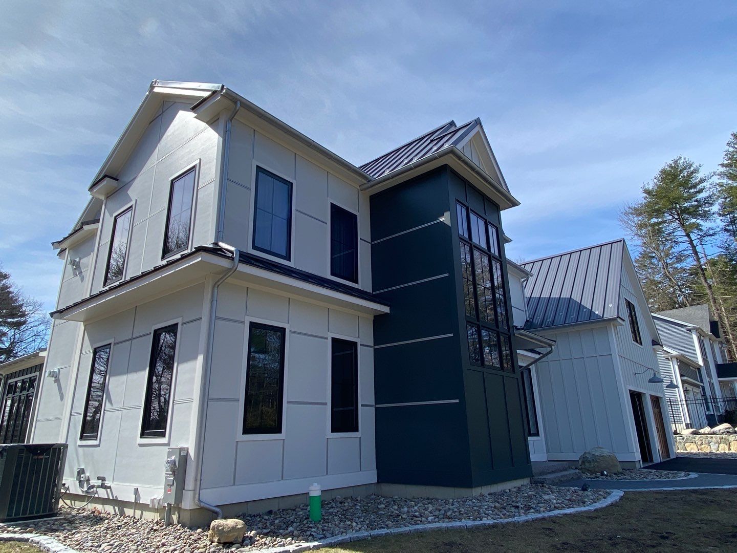 Gutter Installation using 6" Half Round Galvalume Gutter in Wayland, MA by Gutter Pro Enterprises