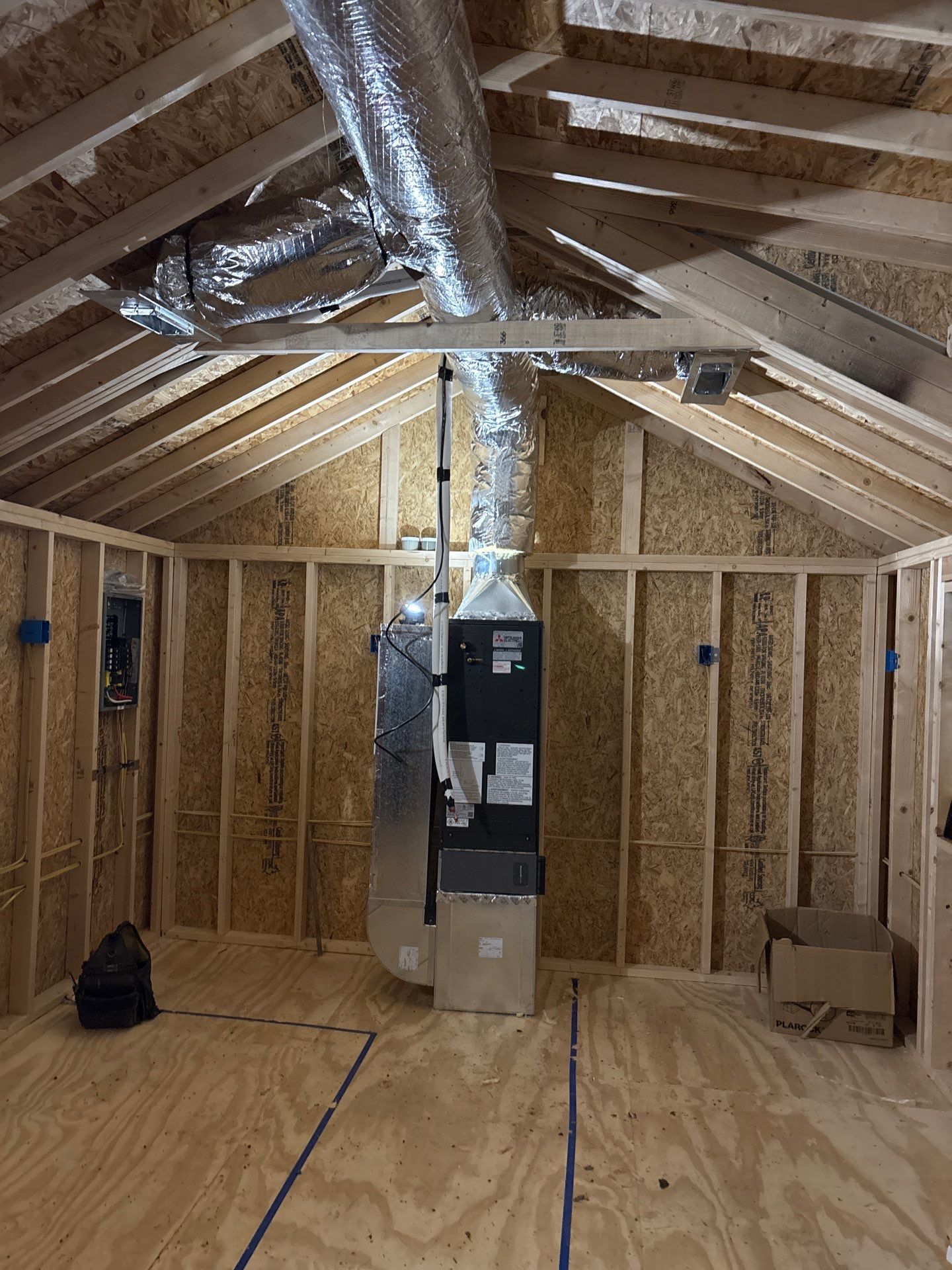 Mitsubishi Install in Middletown by Elemental Heating and air conditioning LLC