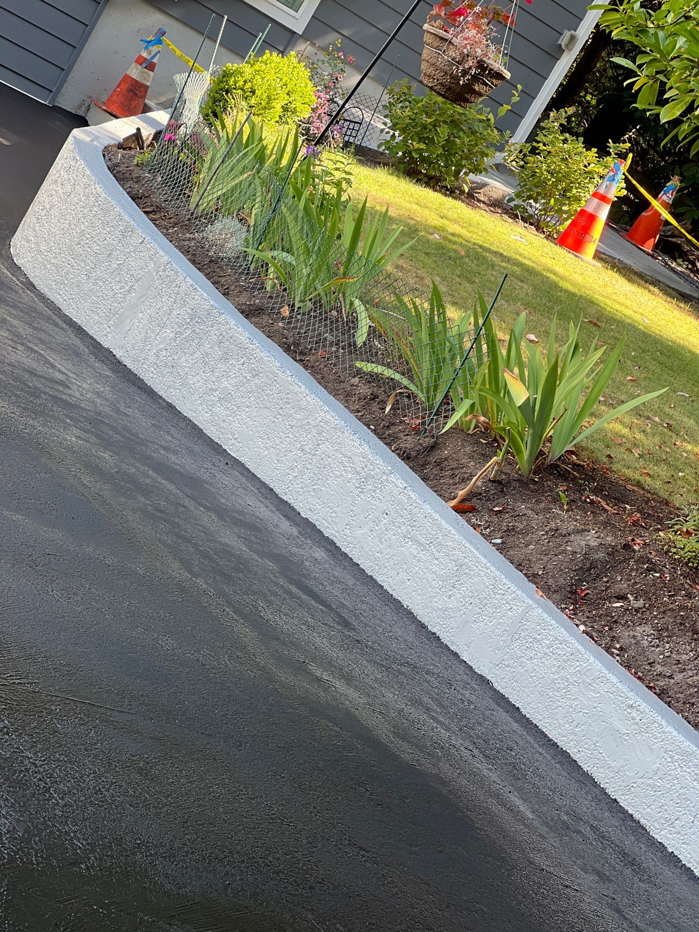 Epoxy Stairs & Sealcoat Driveway Application by Jireh Asphalt & Concrete Inc 